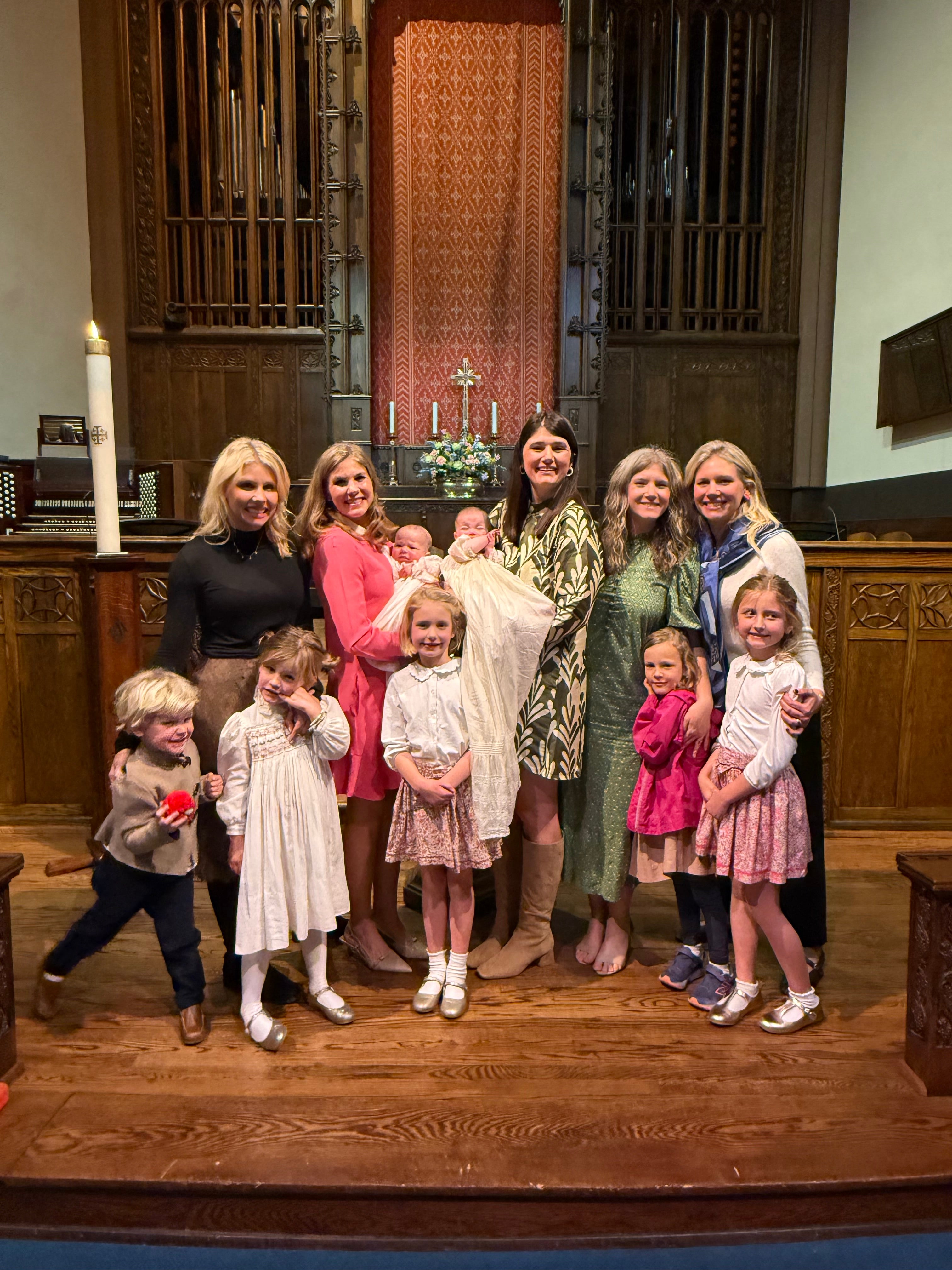 February 22 // Recap on Family Baptism in Charlotte (and watering the grass)