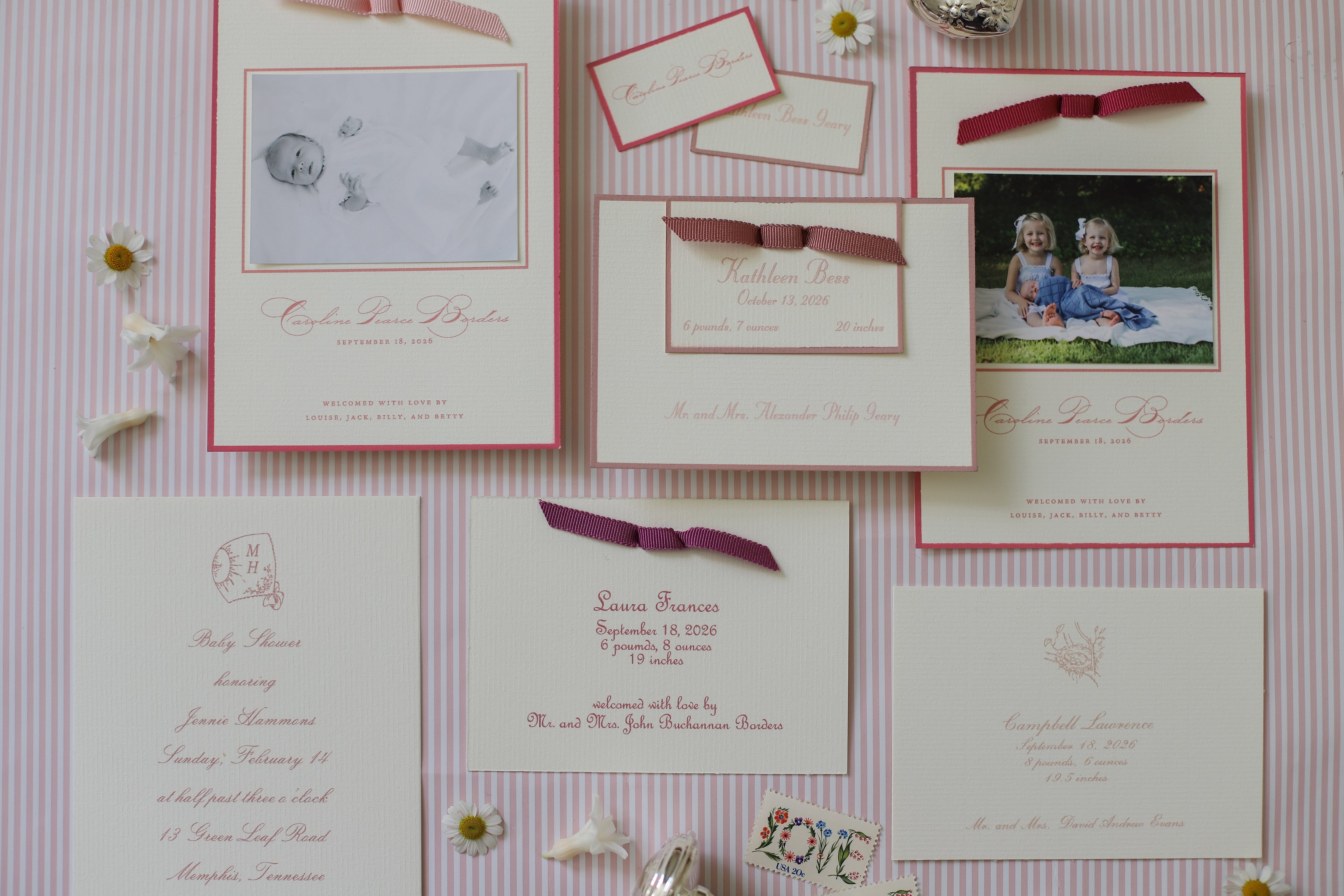 Shop All - Heirloom Birth Announcements