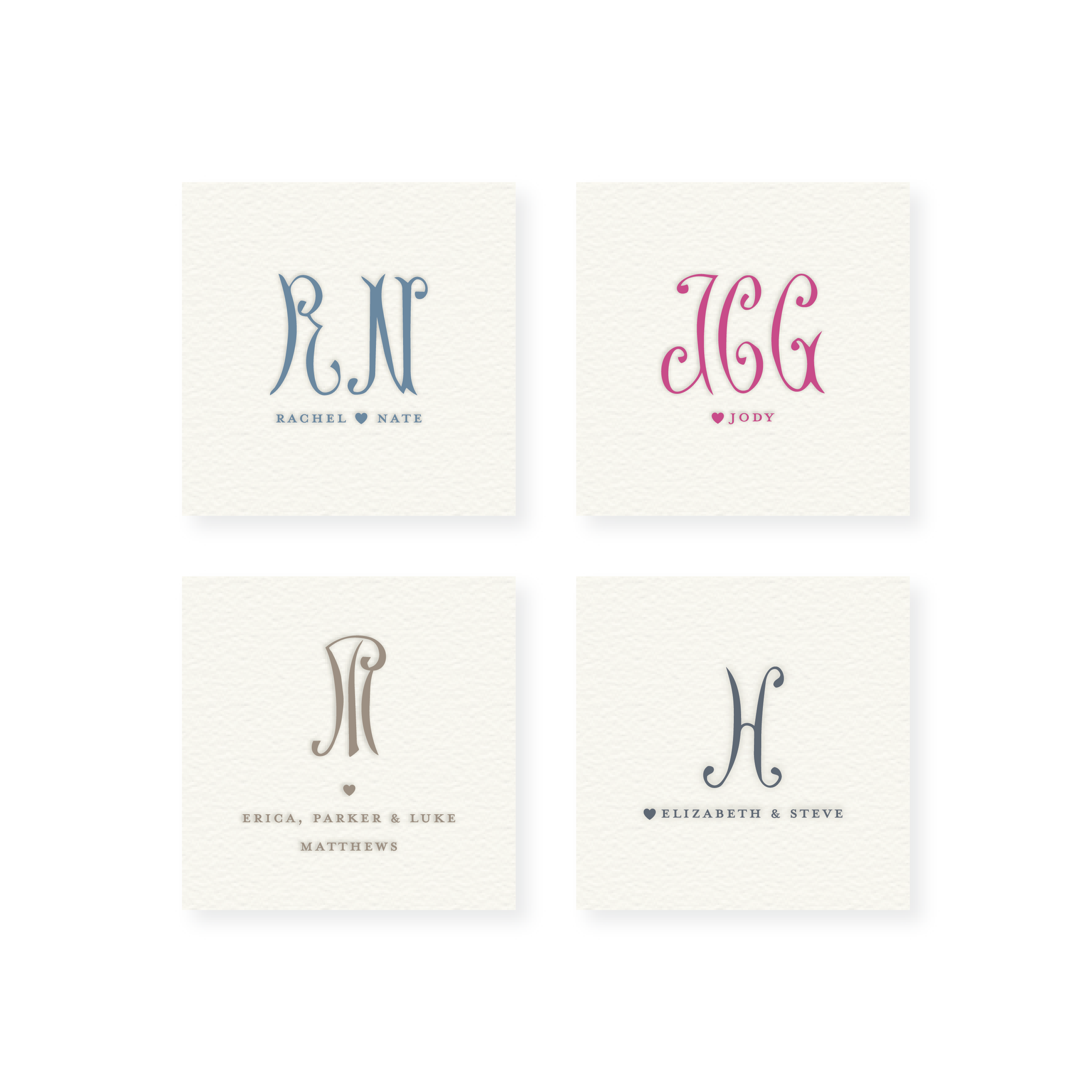 Juliet Letterpress Tag