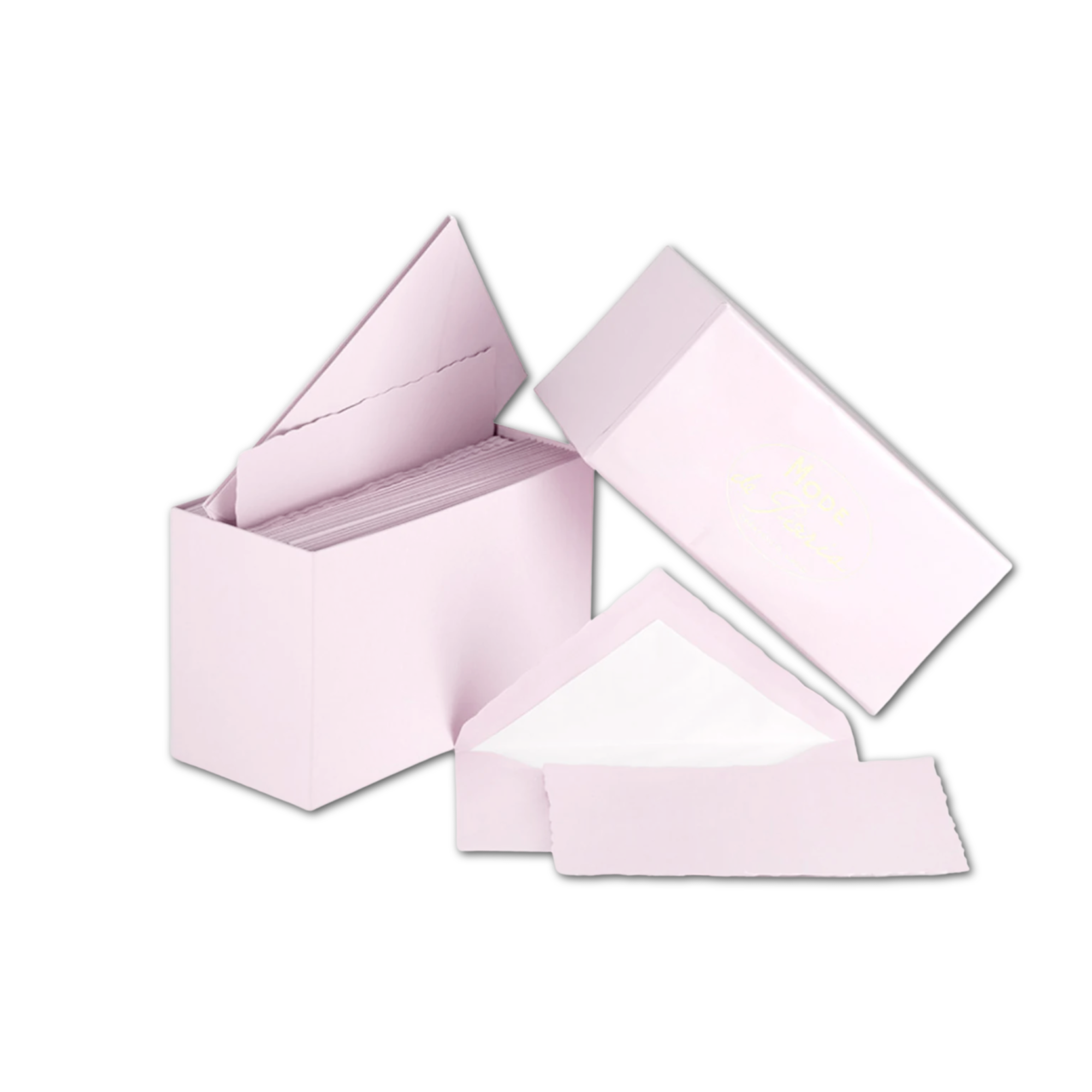 French Deckled Note Card Set