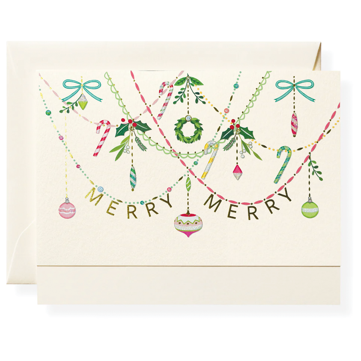 Christmas Holiday Note Card Box