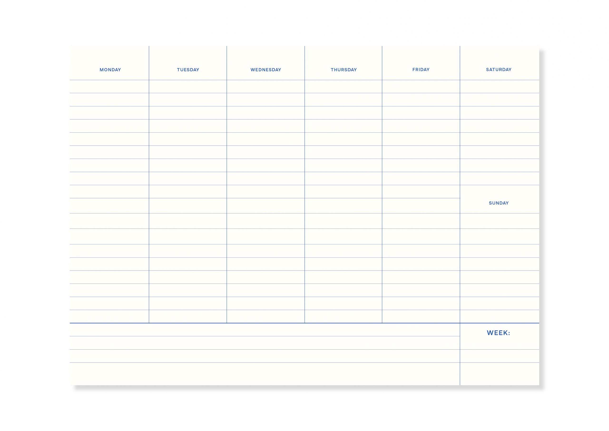 Daisy Desk Planner