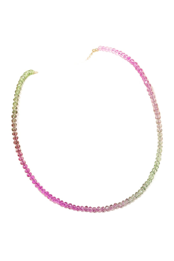 Orchid and Sprout Candy Necklace