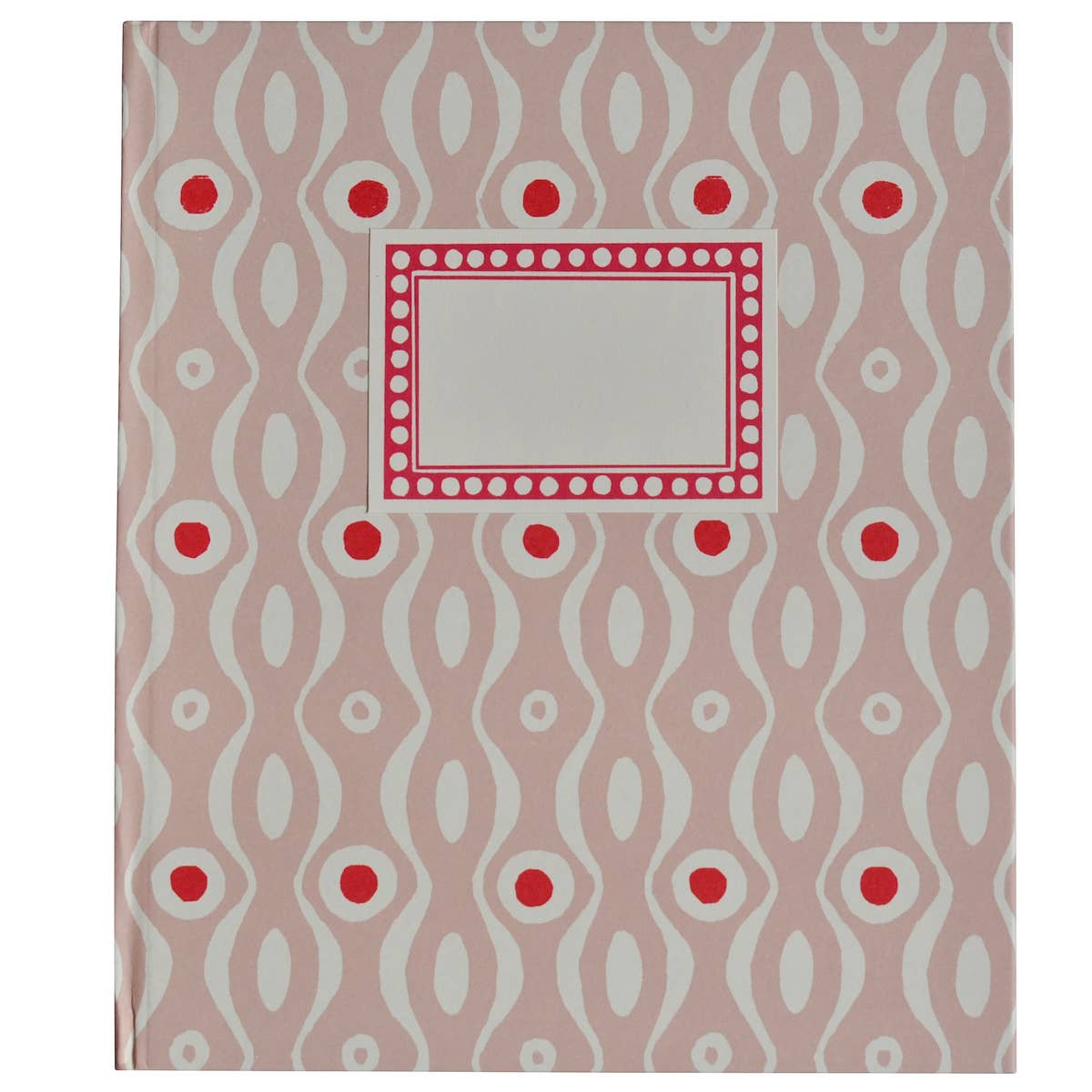 Large Hardback Notebook Persephone Pink and Raspberry