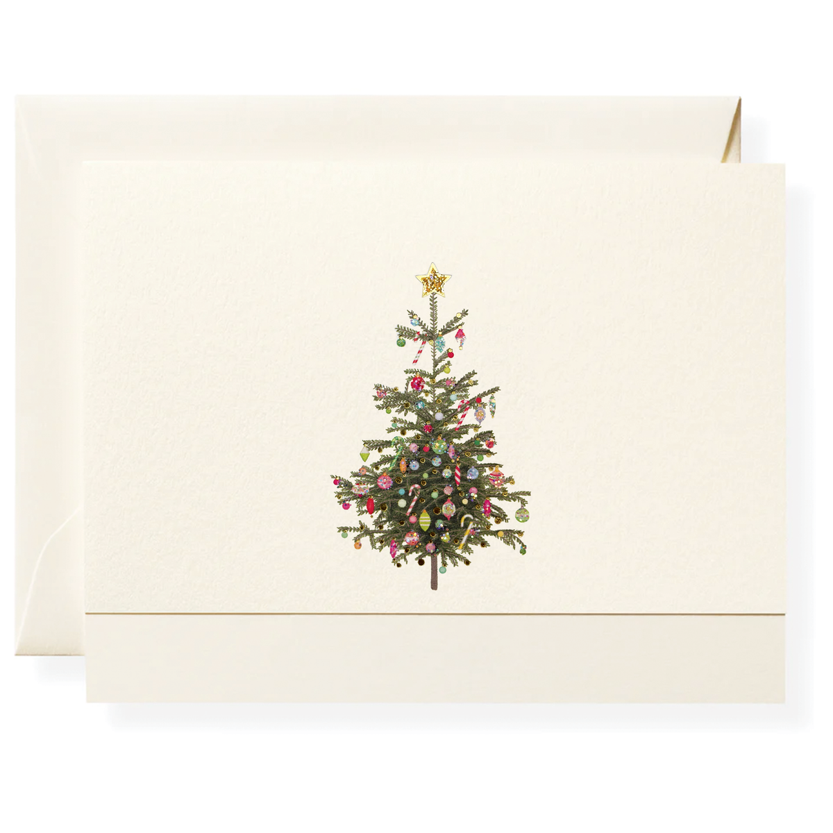 Christmas Holiday Note Card Box