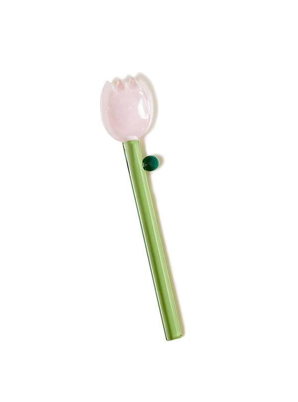 Fleur Glass Spoon