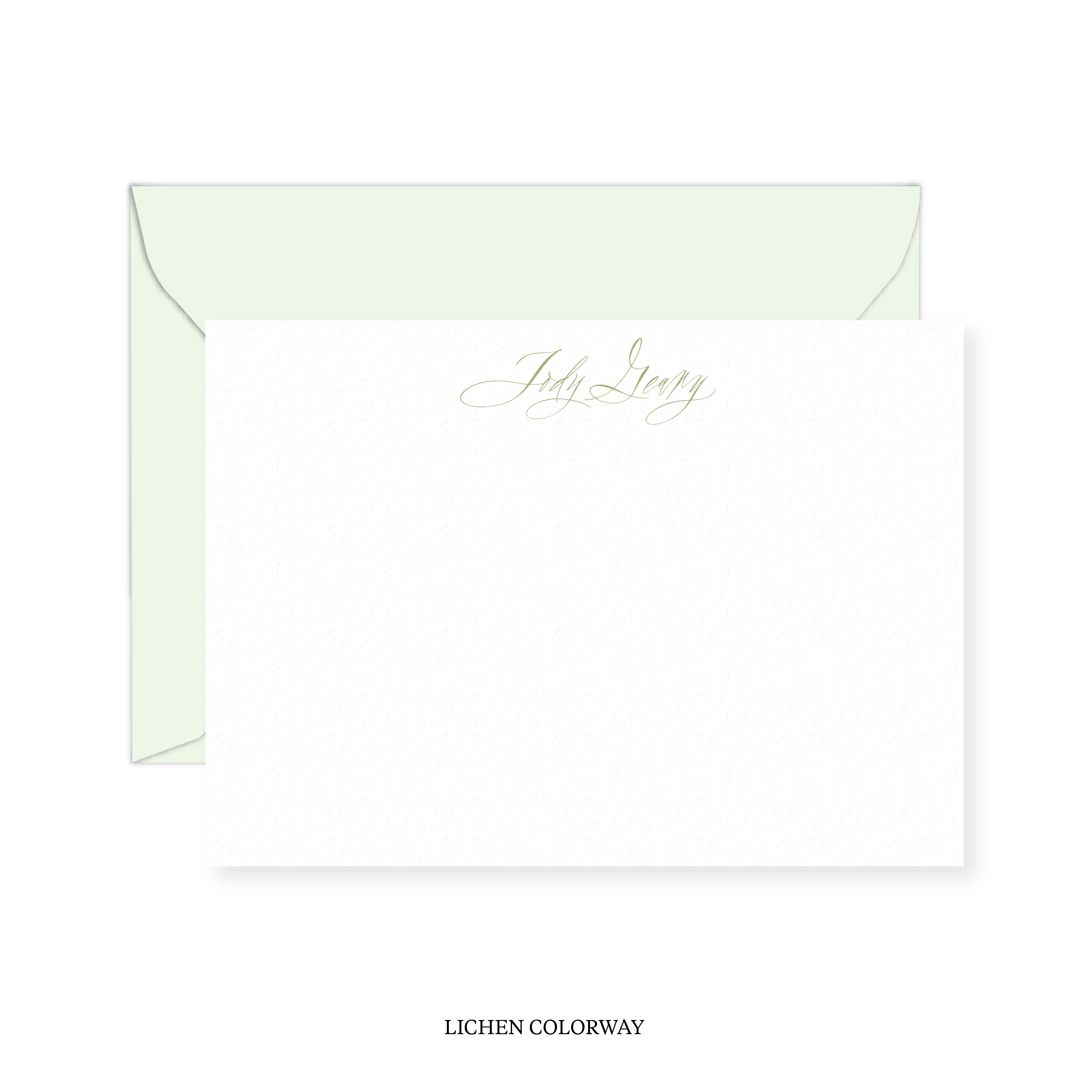 Addison Calligraphy Classic Printed Note