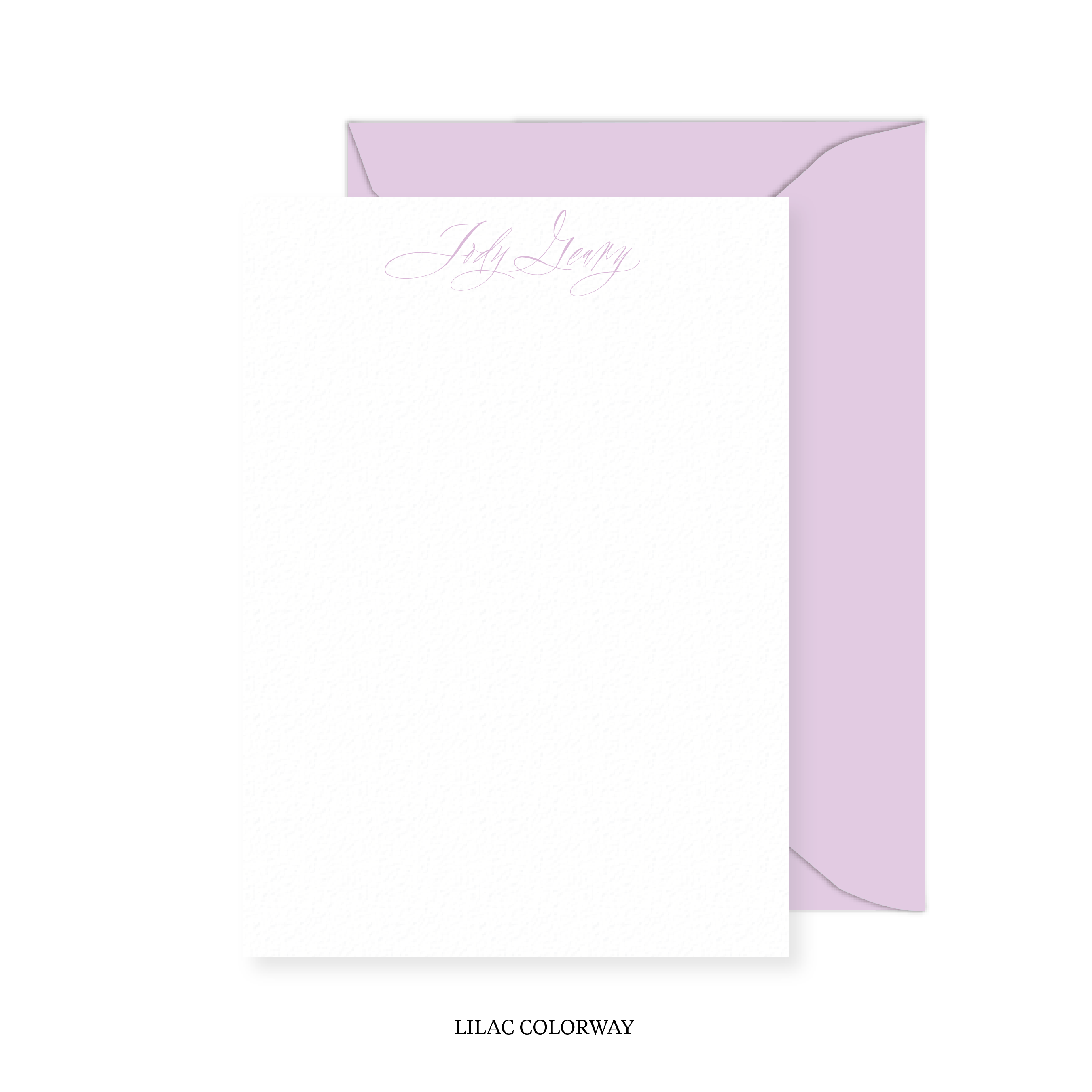Addison Calligraphy Classic Printed Note