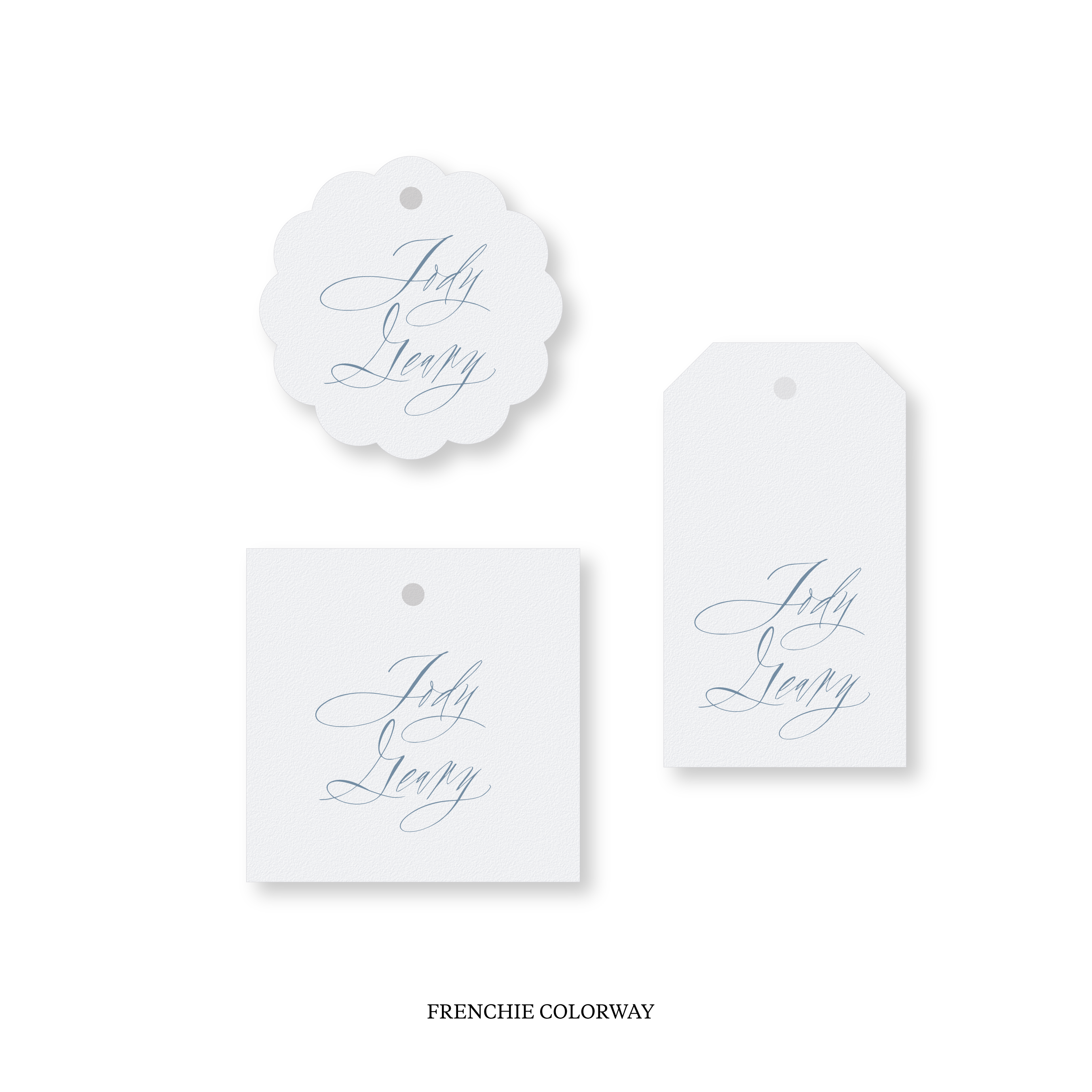 Addison Calligraphy Classic Printed Tag