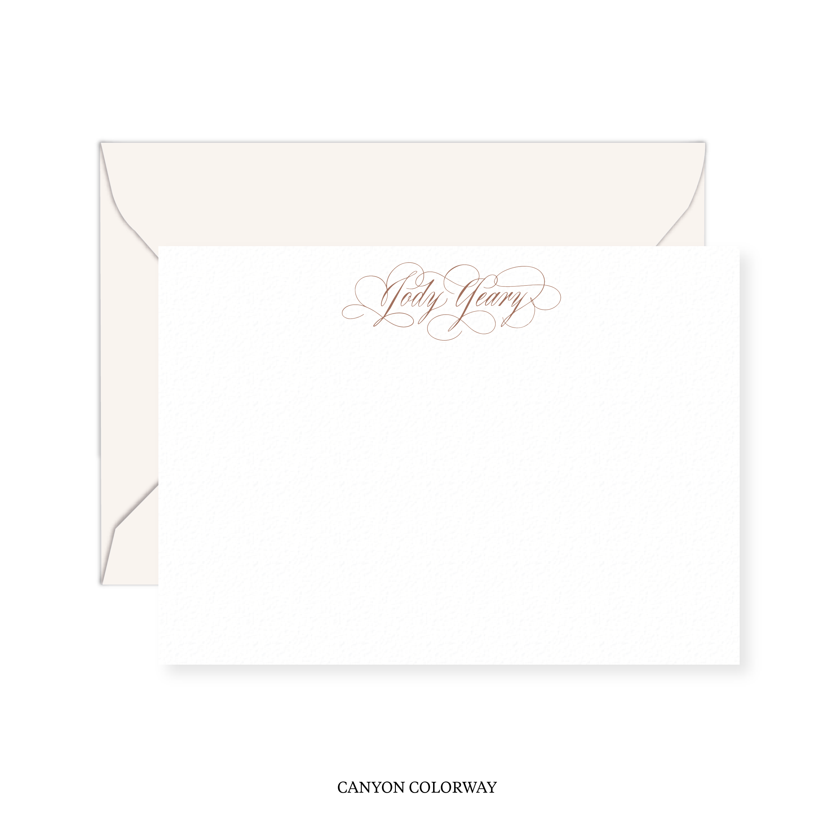Adele Calligraphy Classic Printed Note