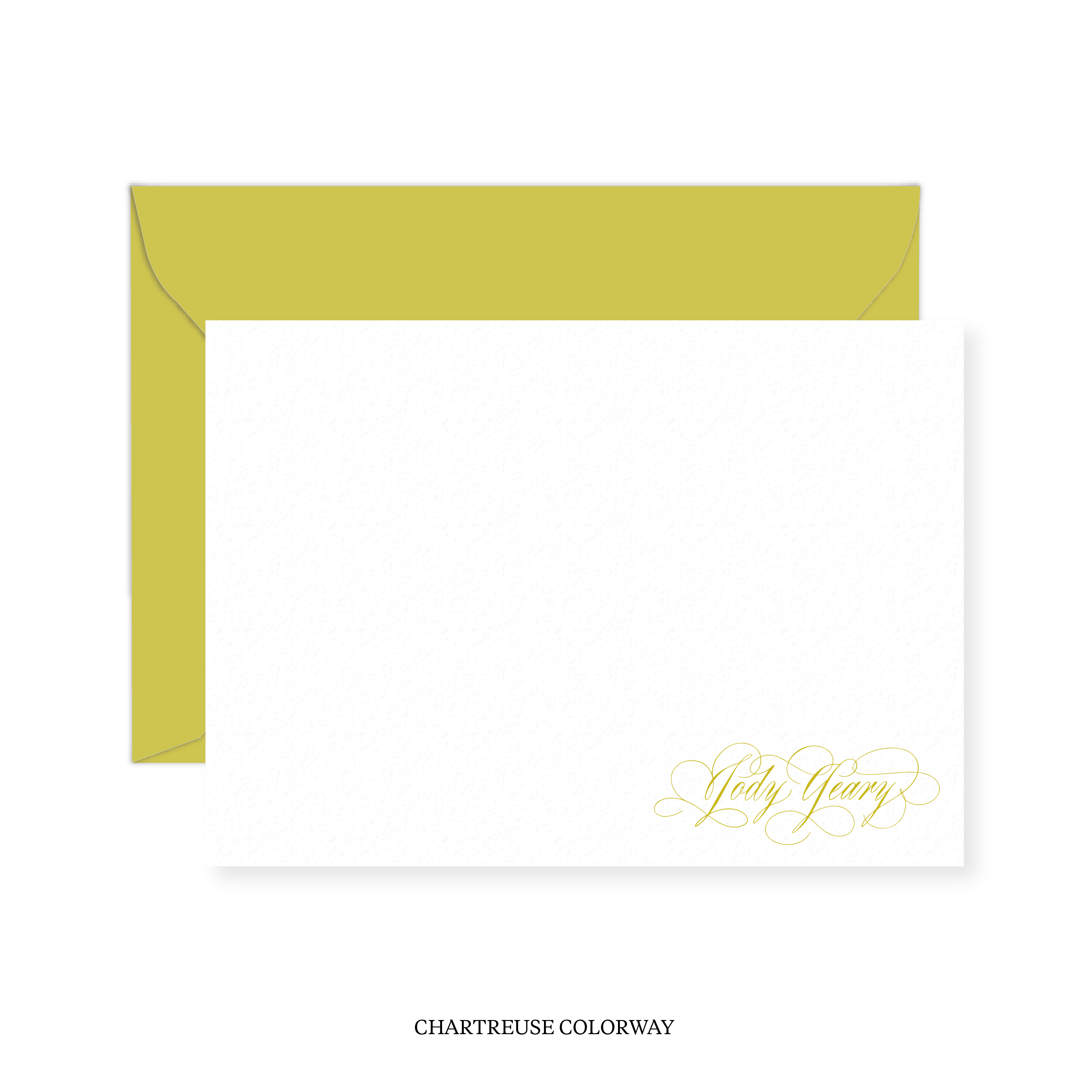 Adele Calligraphy Classic Printed Note