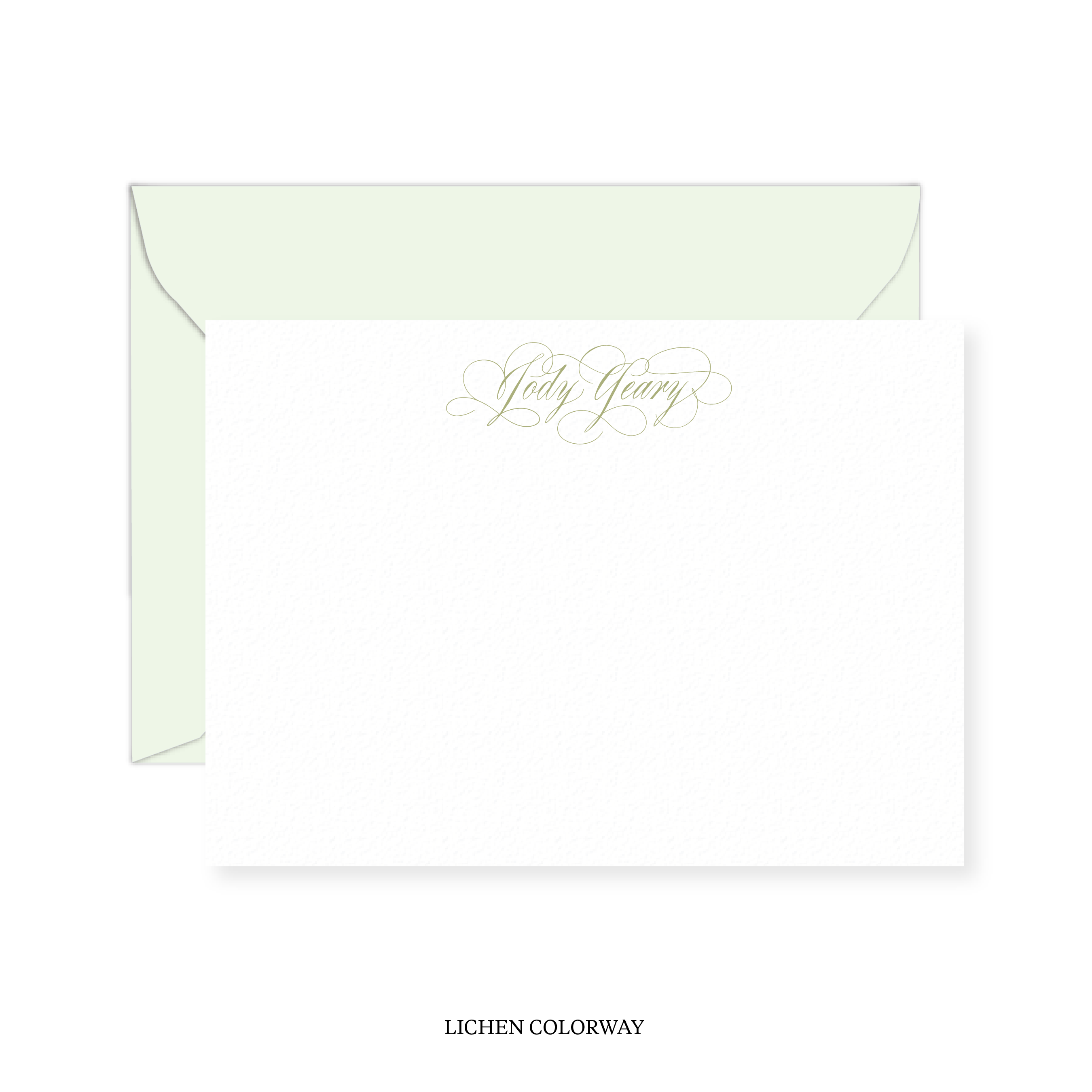 Adele Calligraphy Classic Printed Note