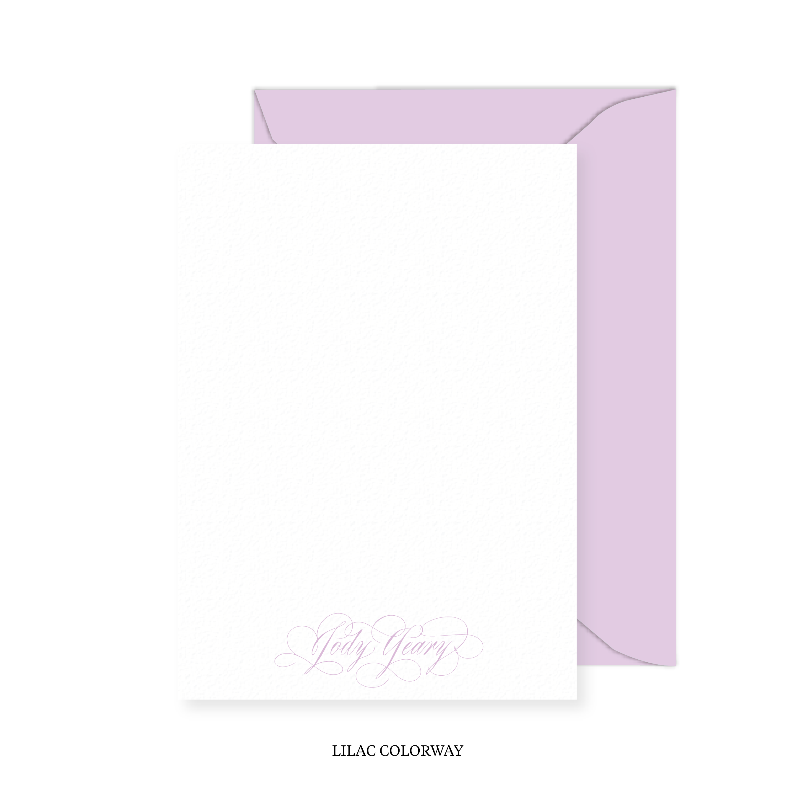 Adele Calligraphy Classic Printed Note