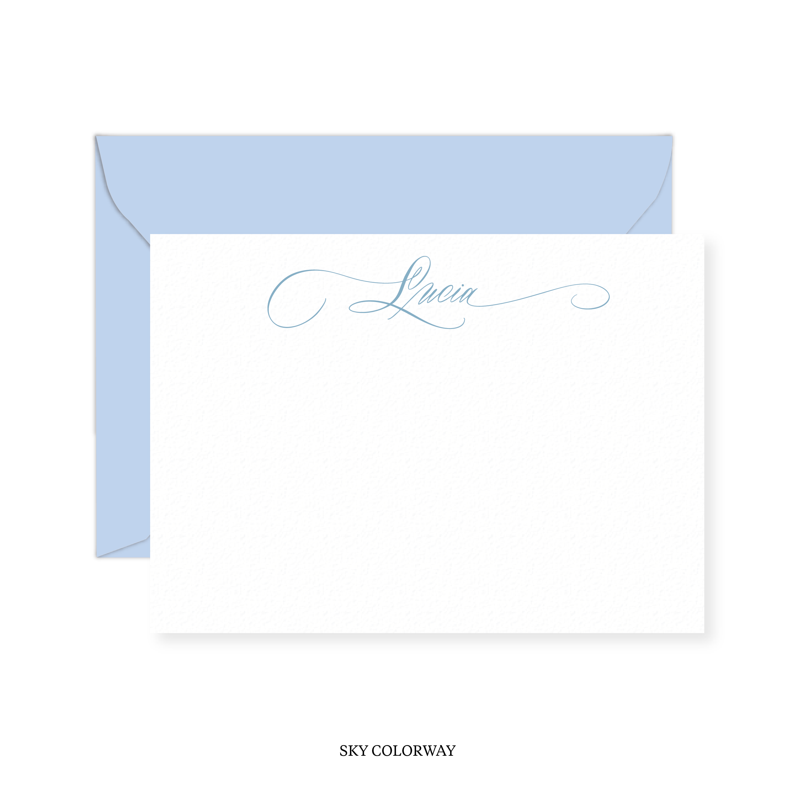 Allison Calligraphy Classic Printed Note