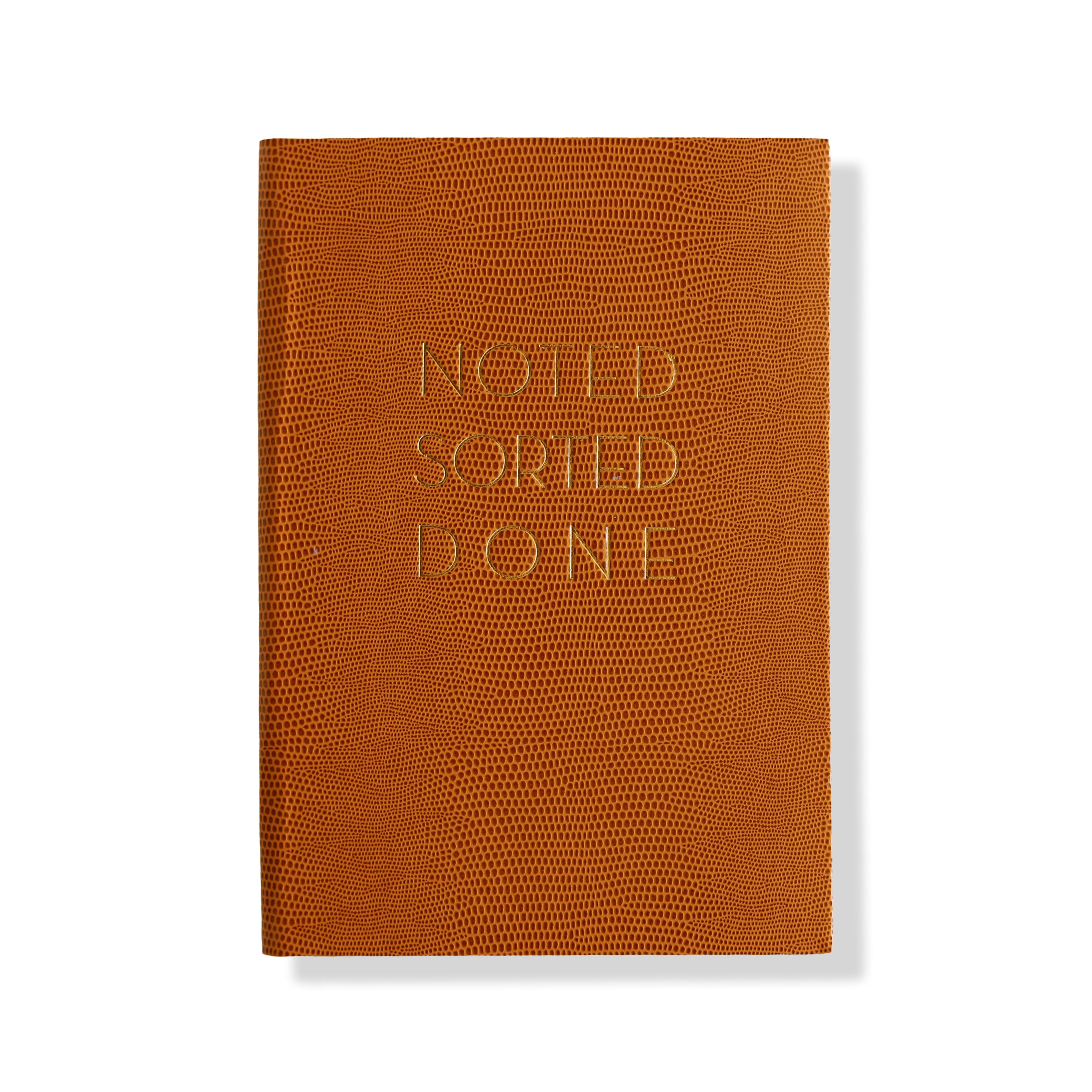Noted. Sorted. Done. Notebook