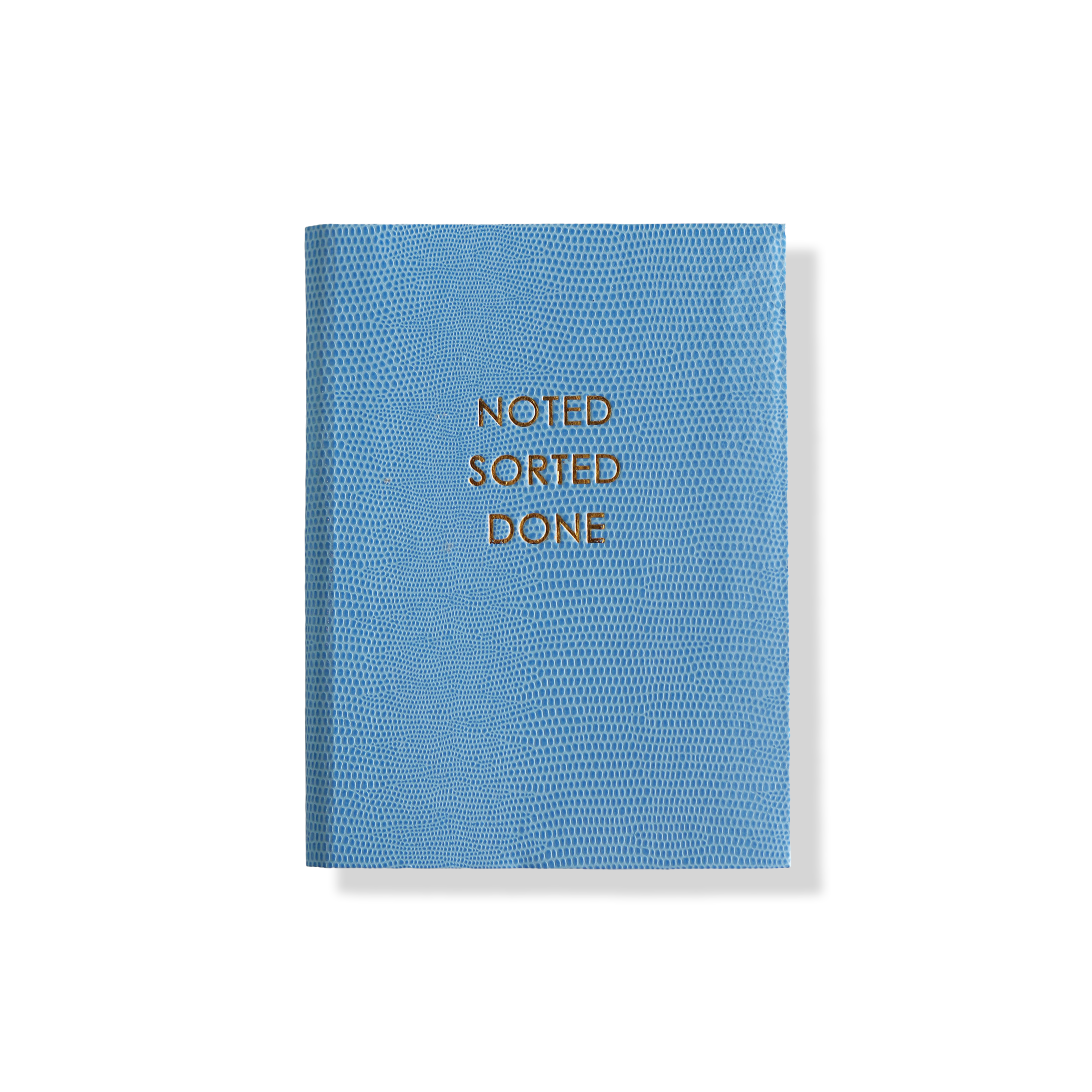 Noted. Sorted. Done. Notebook