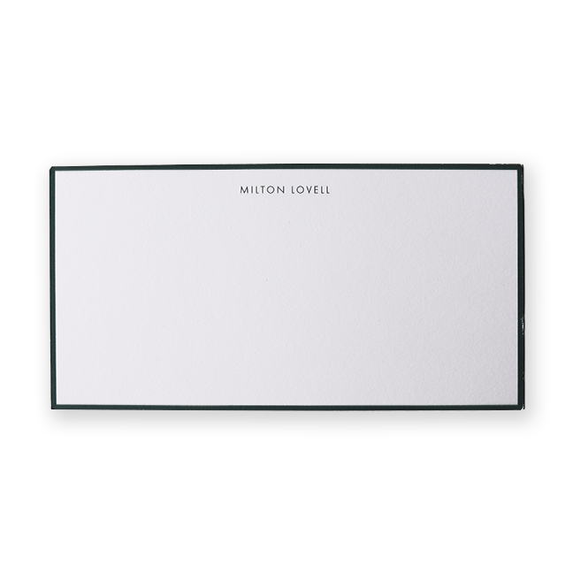 Finley Engraved Note