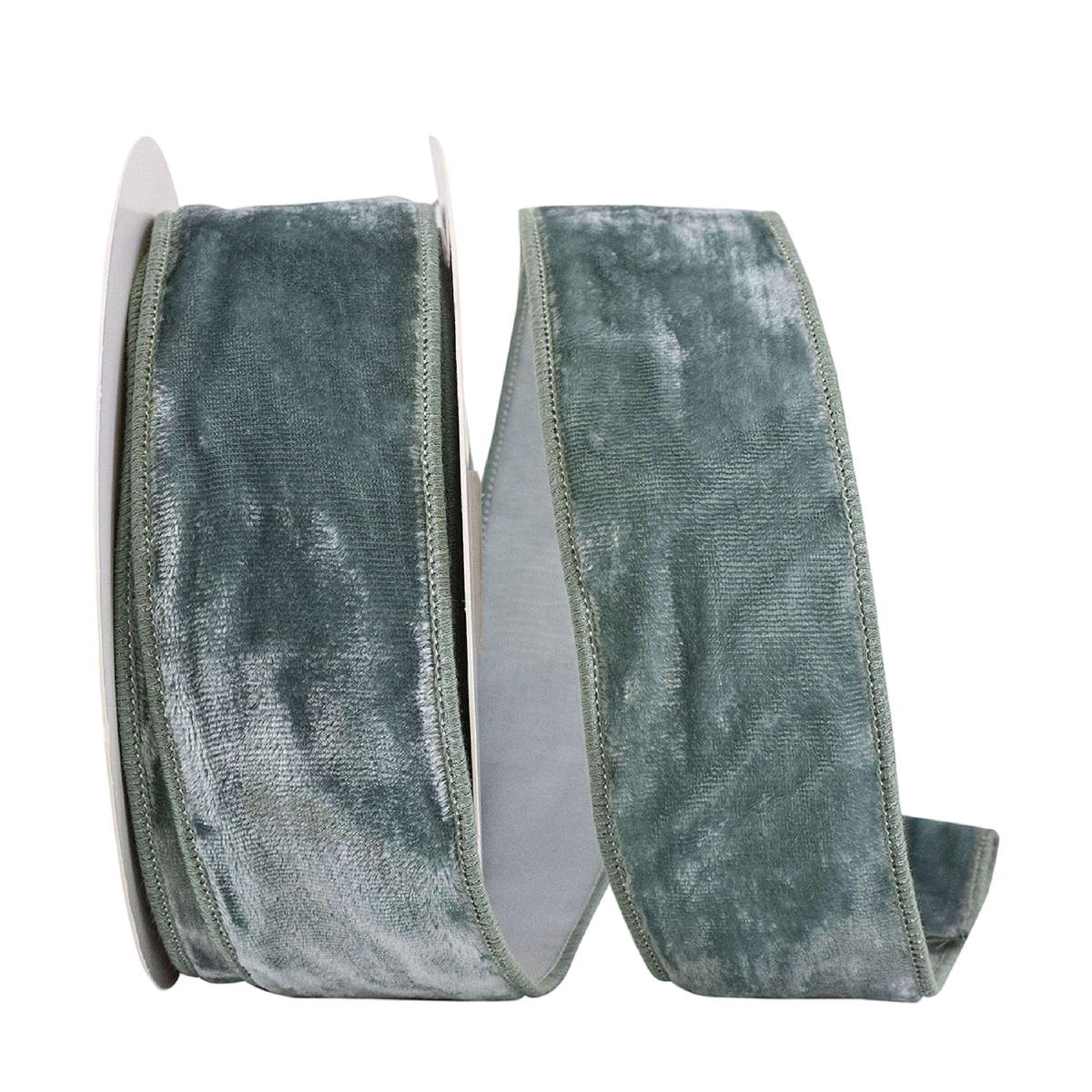 Aqua Luxe Plush Velvet Ribbon, 2.5"