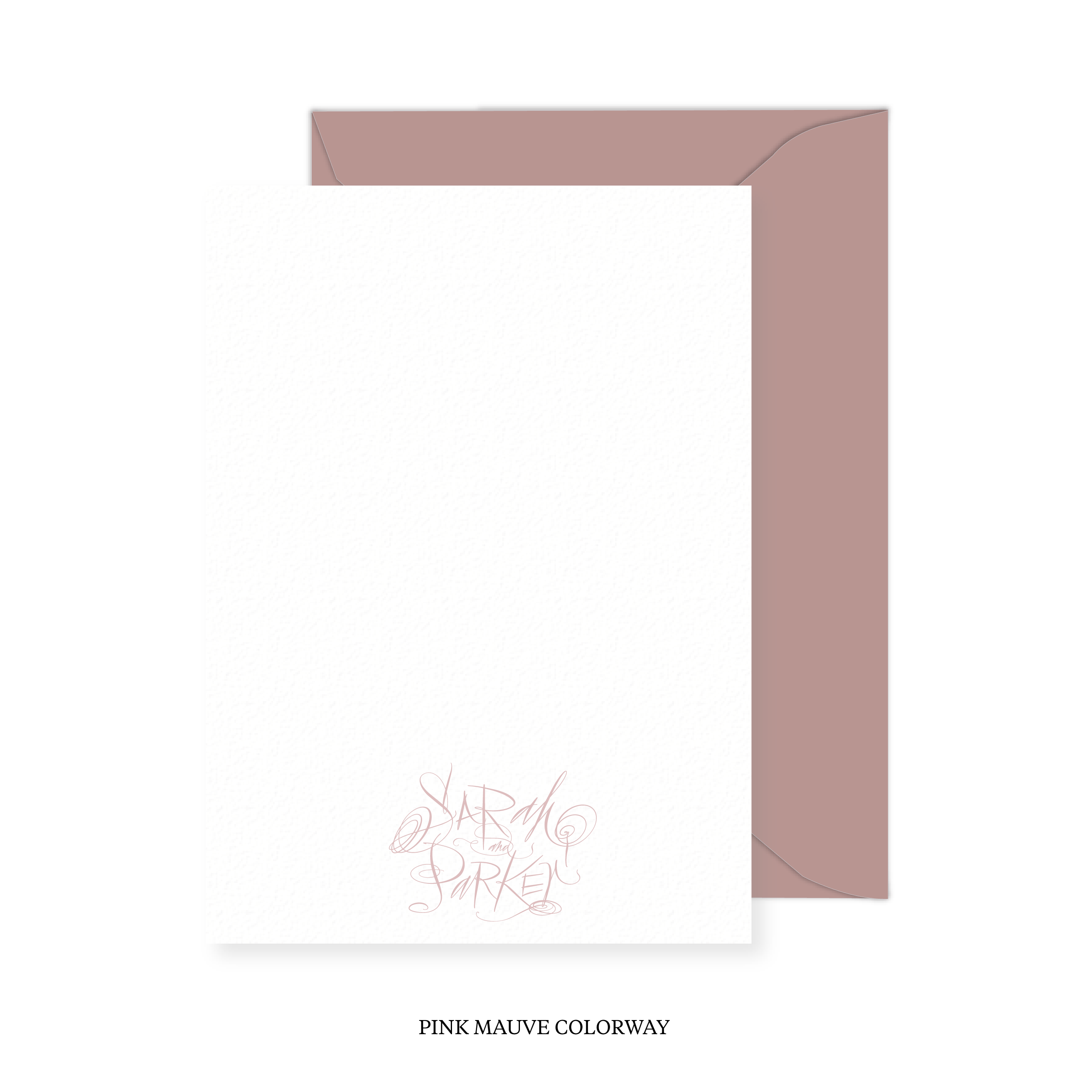 Austen Calligraphy Classic Printed Note