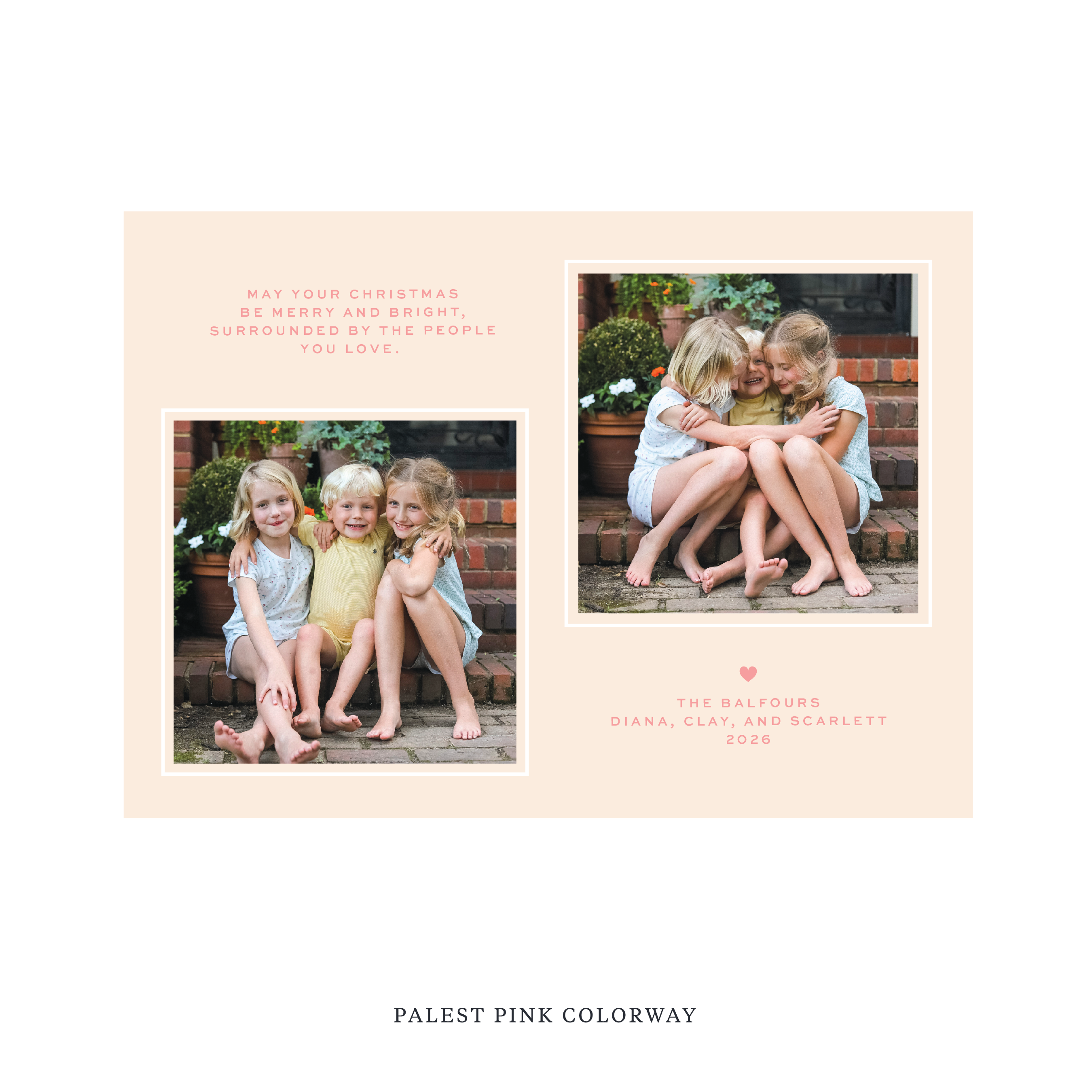 Balfour Digital Photo Holiday Card, Large