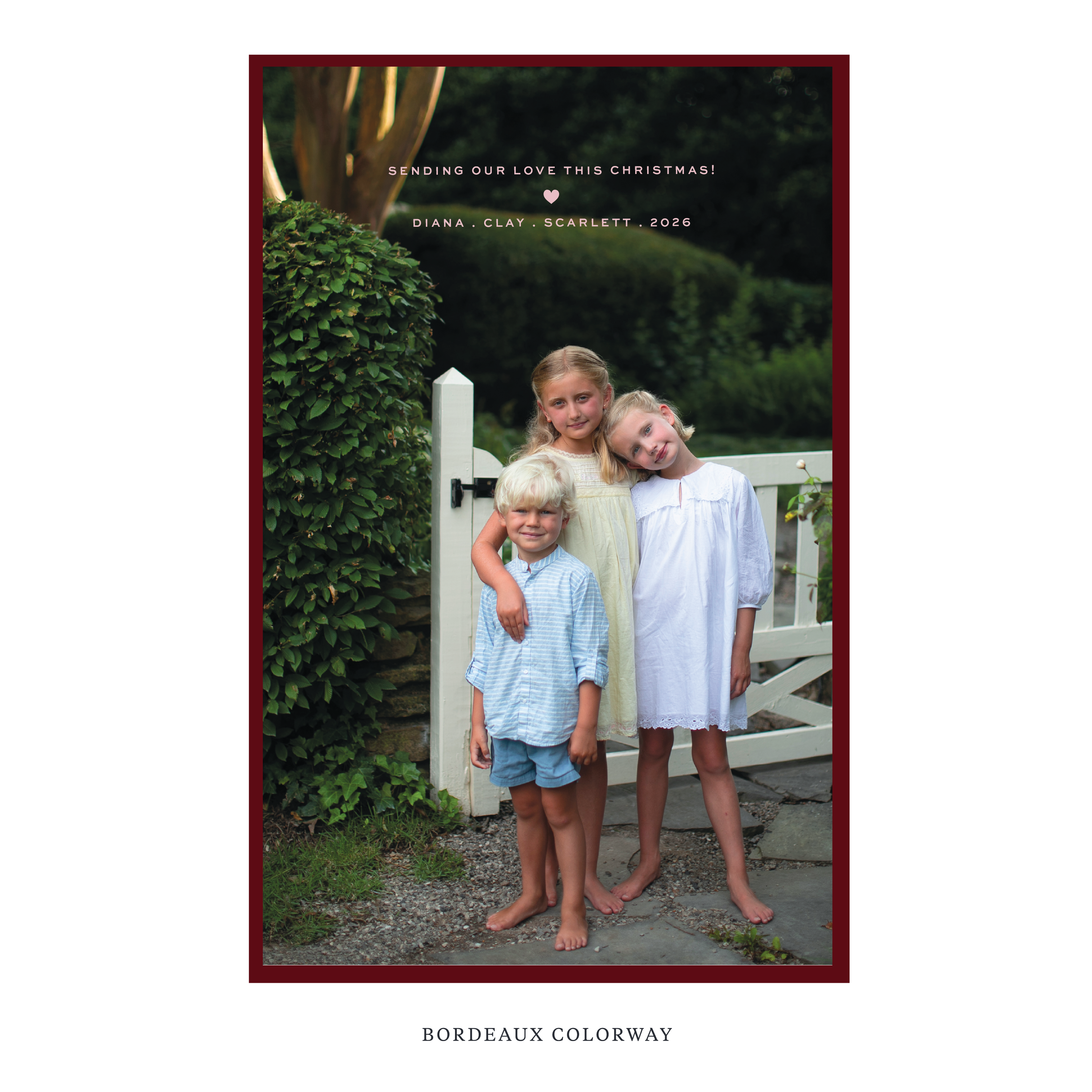 Balfour Digital Photo Holiday Card, Extra Large