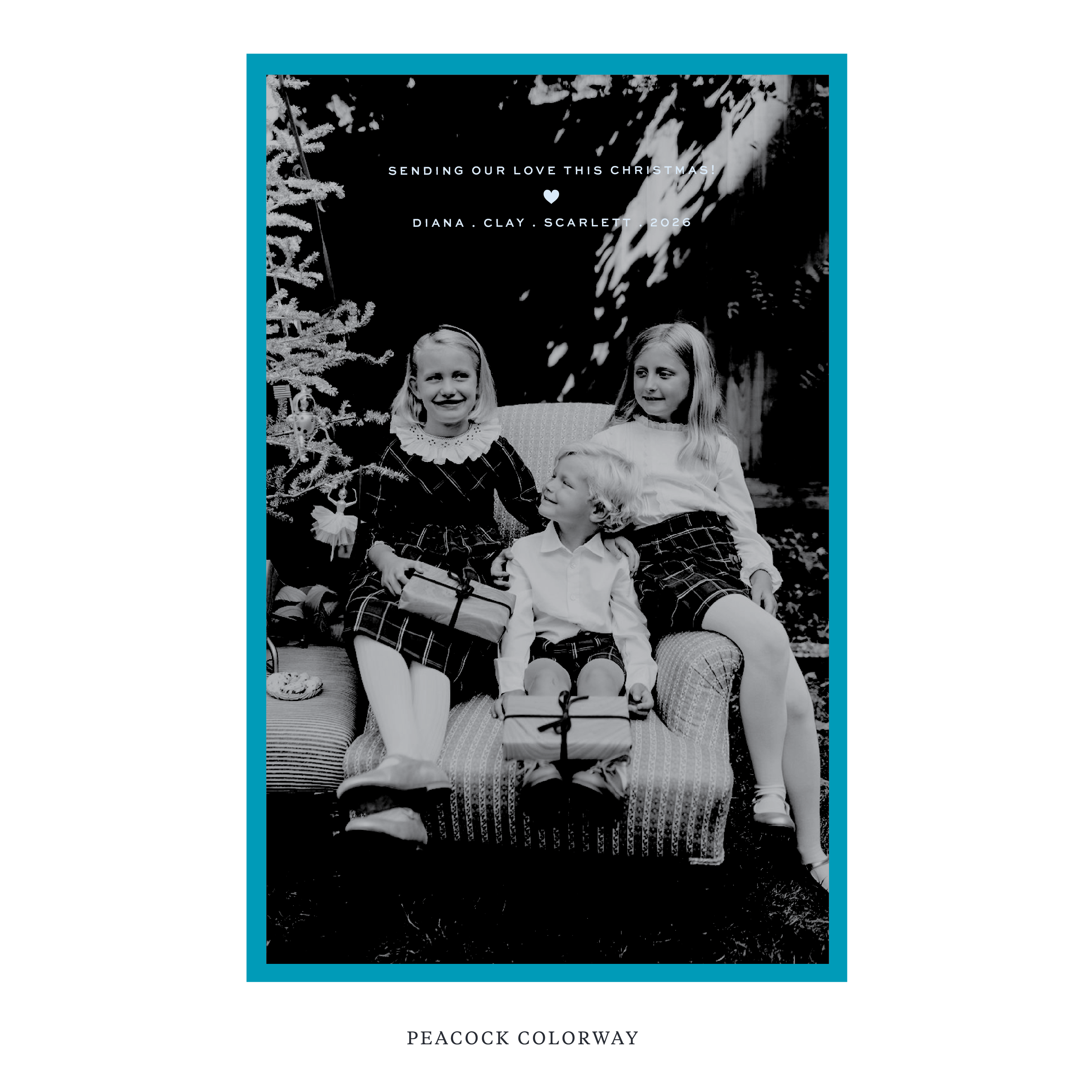 Balfour Digital Photo Holiday Card, Extra Large