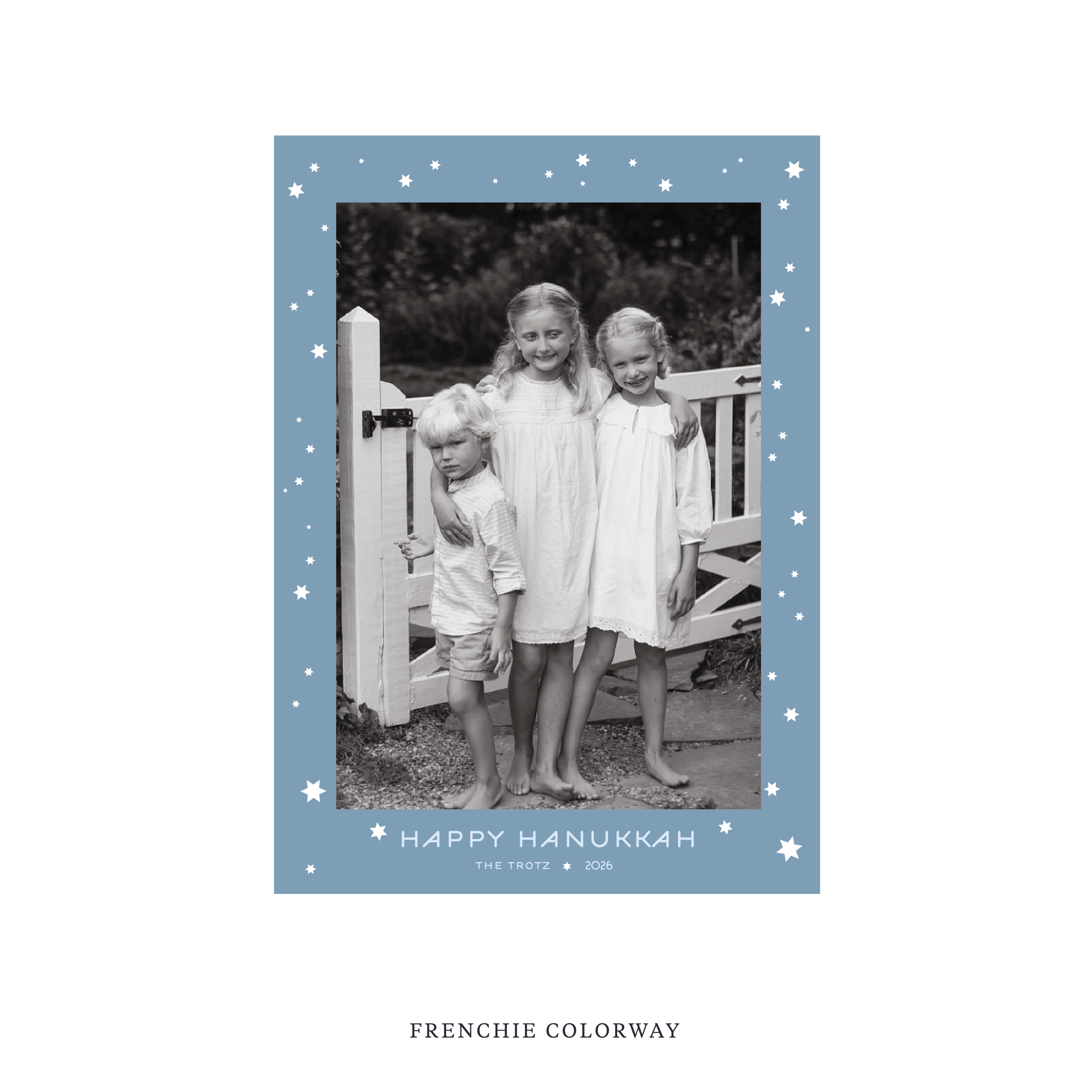 Beckman Classic Printed Holiday Card, Medium