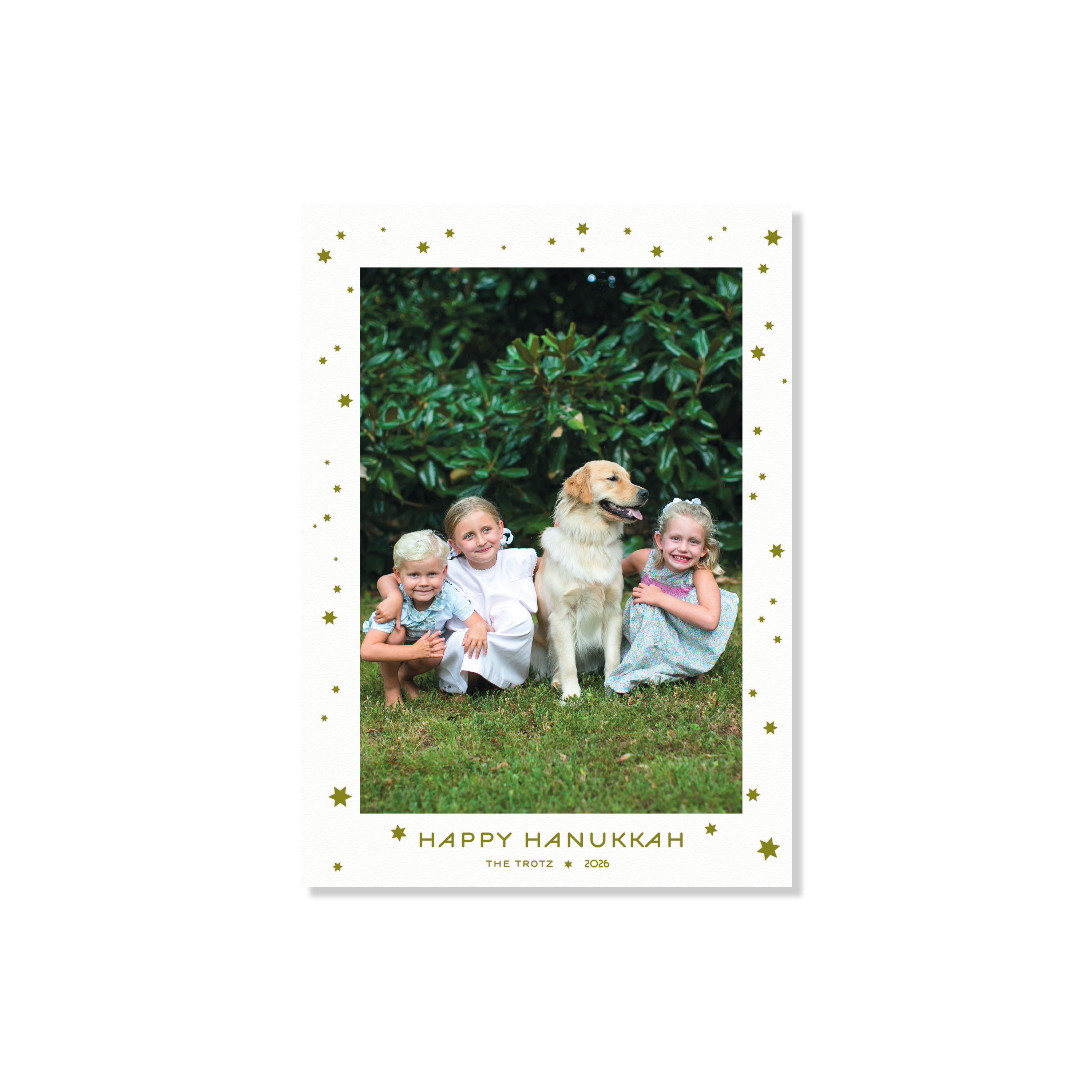 Beckman Letterpress Holiday Card, Medium