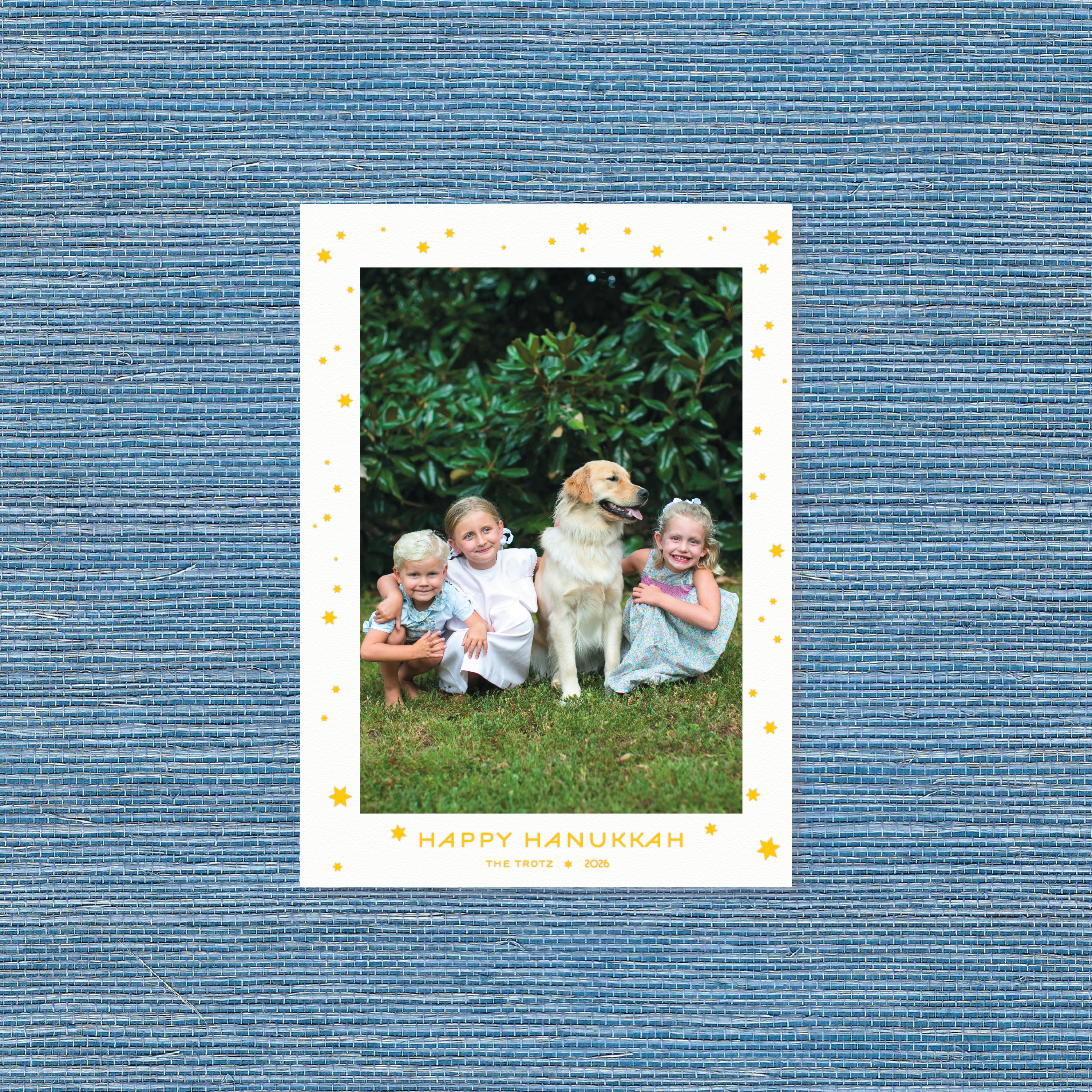 Beckman Letterpress Holiday Card, Medium