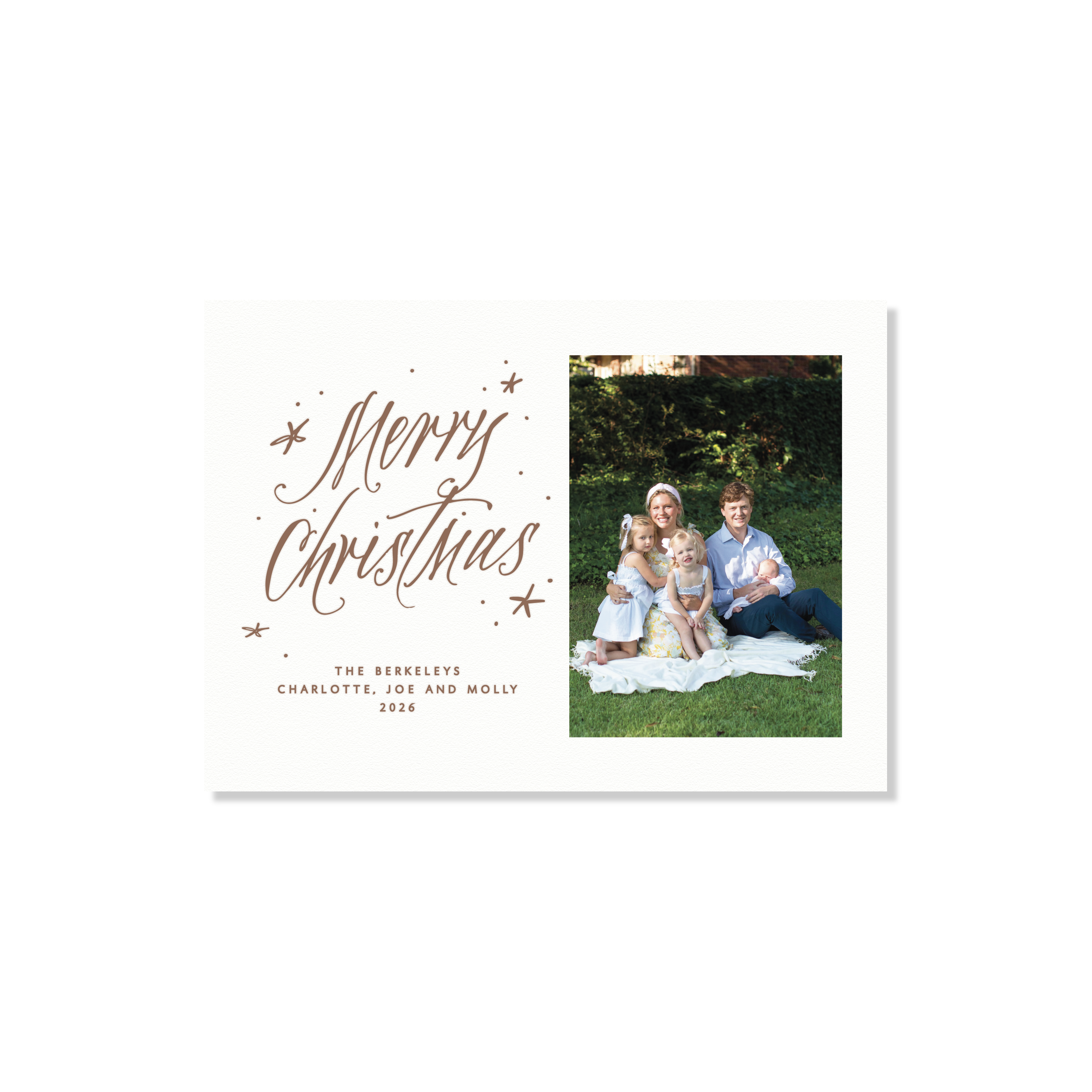 Berkeley Letterpress Holiday Card, Medium II