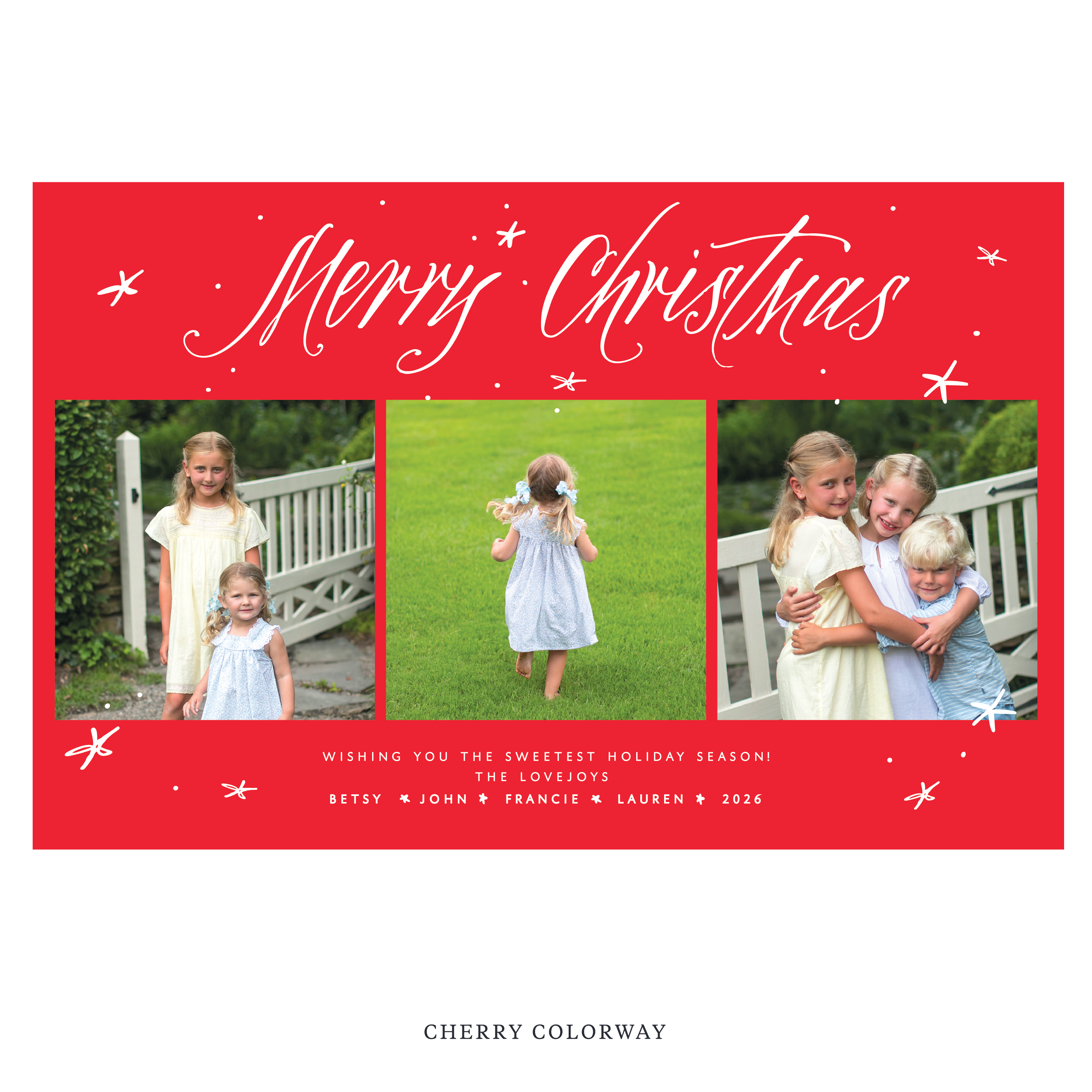 Berkeley Digital Photo Holiday Card, Extra Large
