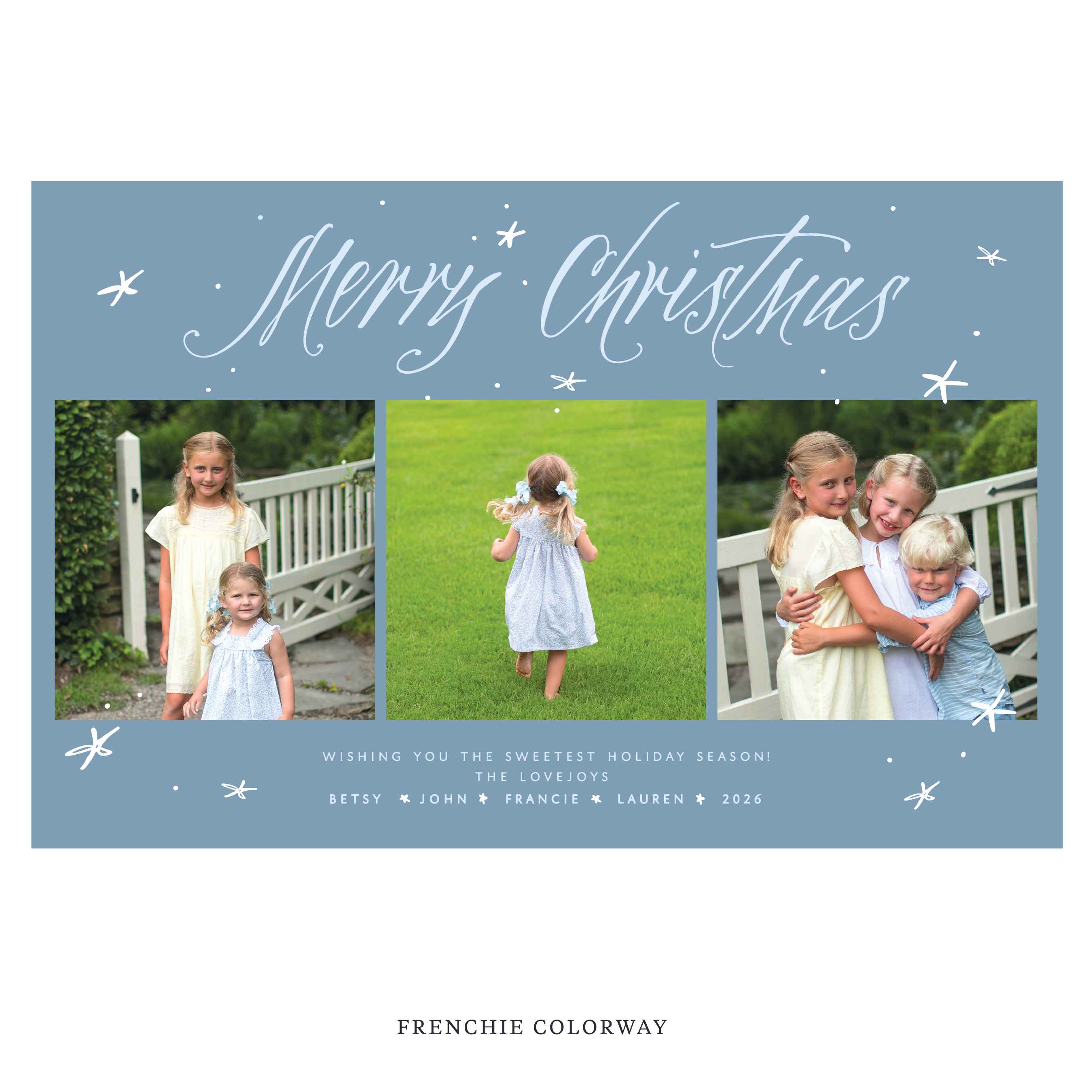Berkeley Digital Photo Holiday Card, Extra Large