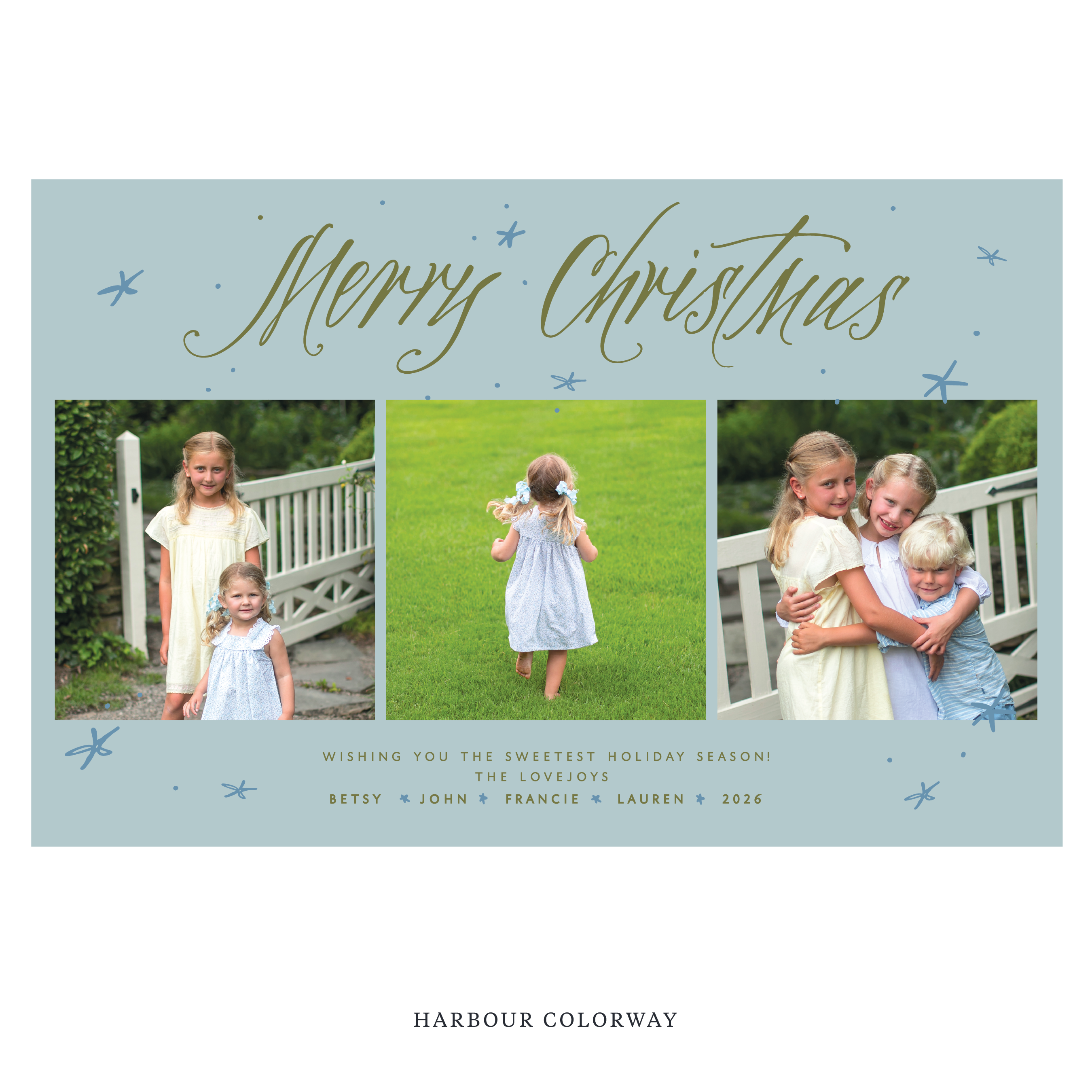 Berkeley Digital Photo Holiday Card, Extra Large