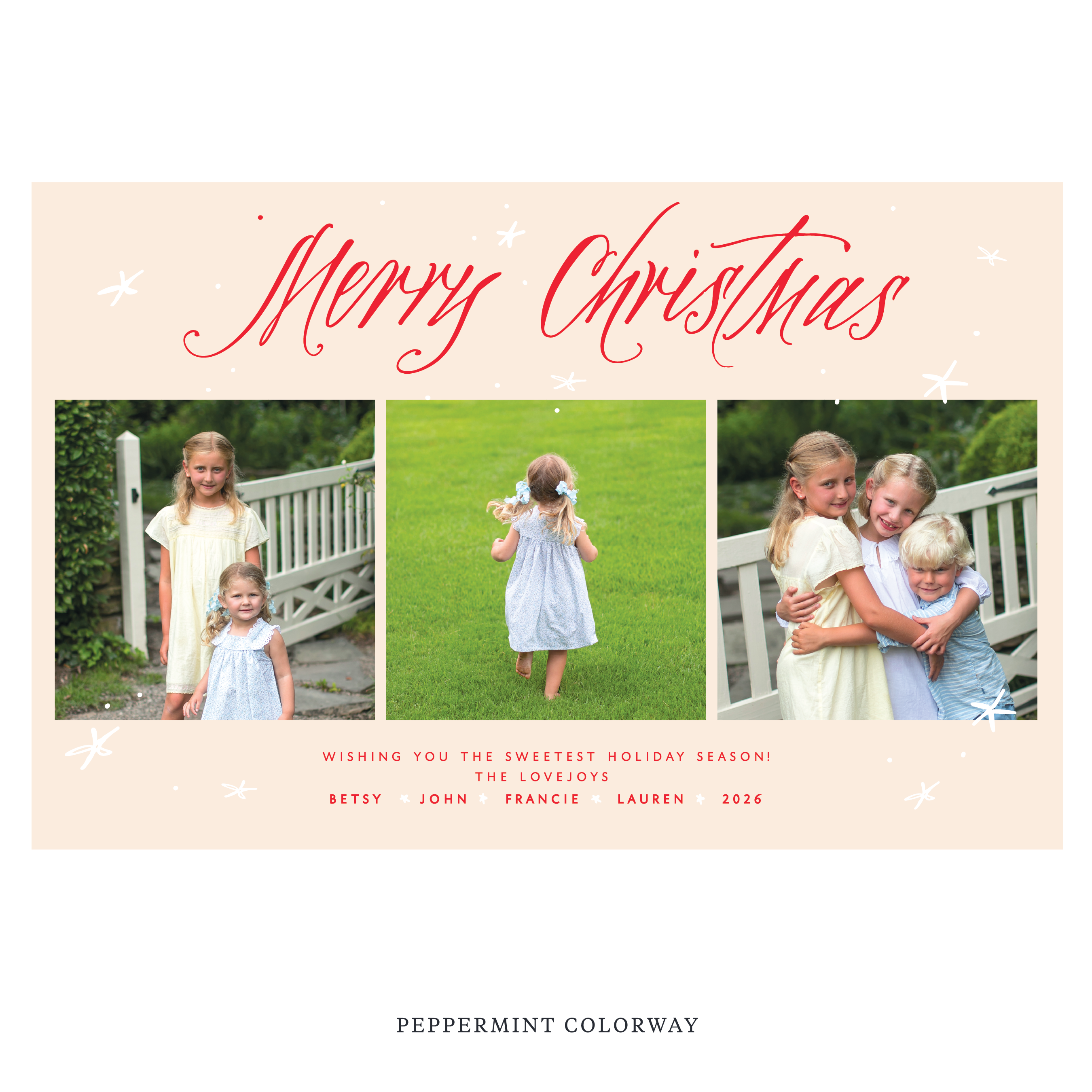 Berkeley Digital Photo Holiday Card, Extra Large