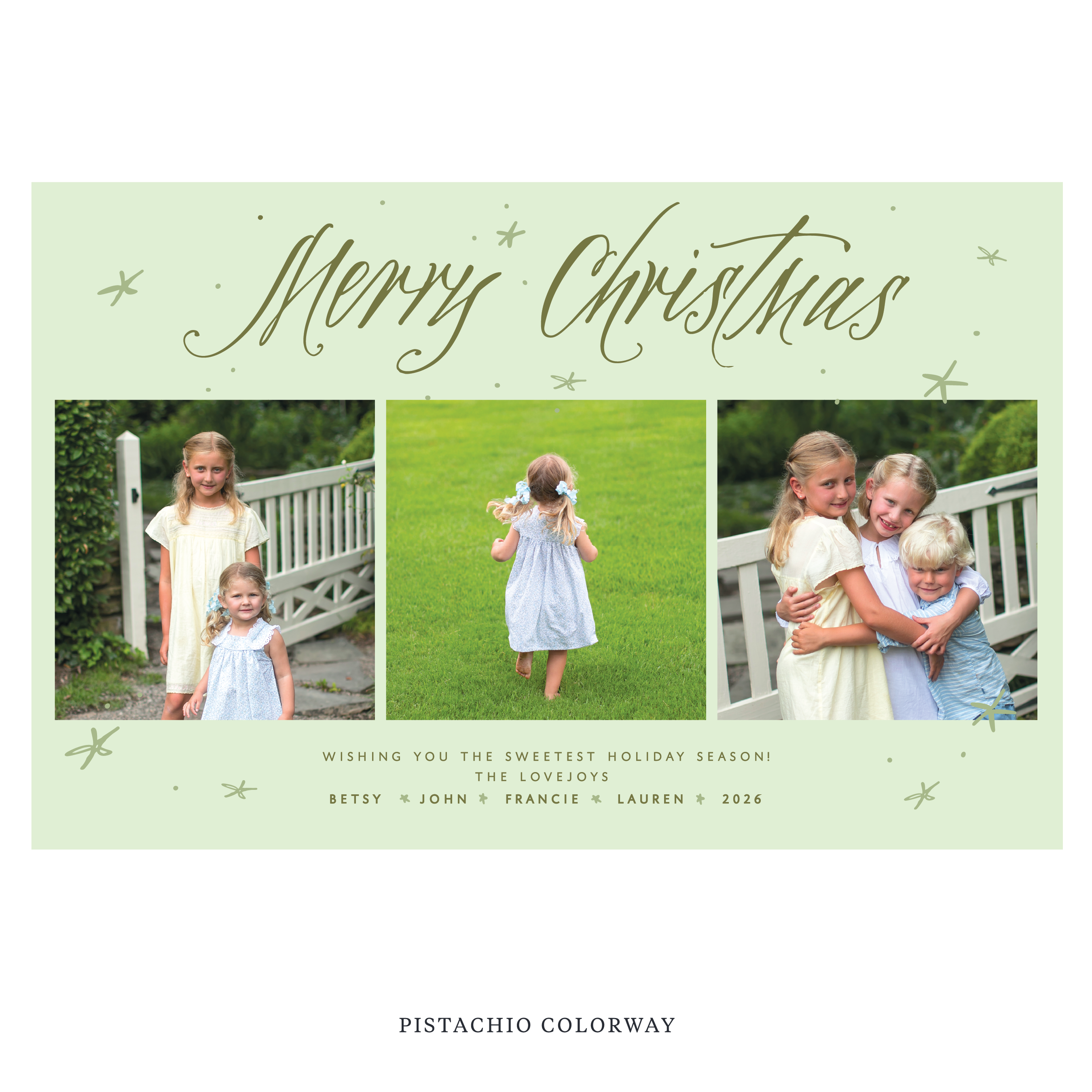 Berkeley Digital Photo Holiday Card, Extra Large