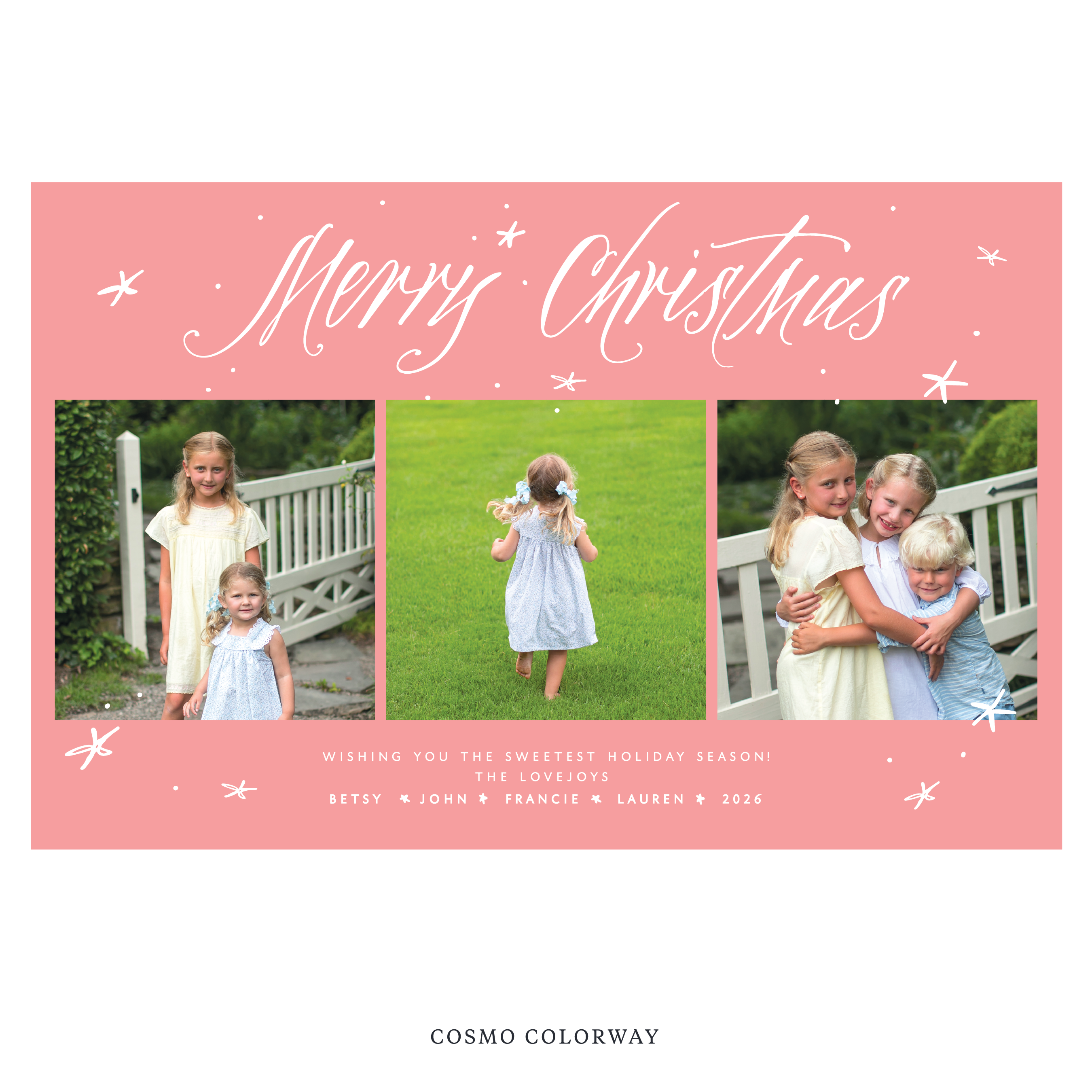 Berkeley Digital Photo Holiday Card, Extra Large