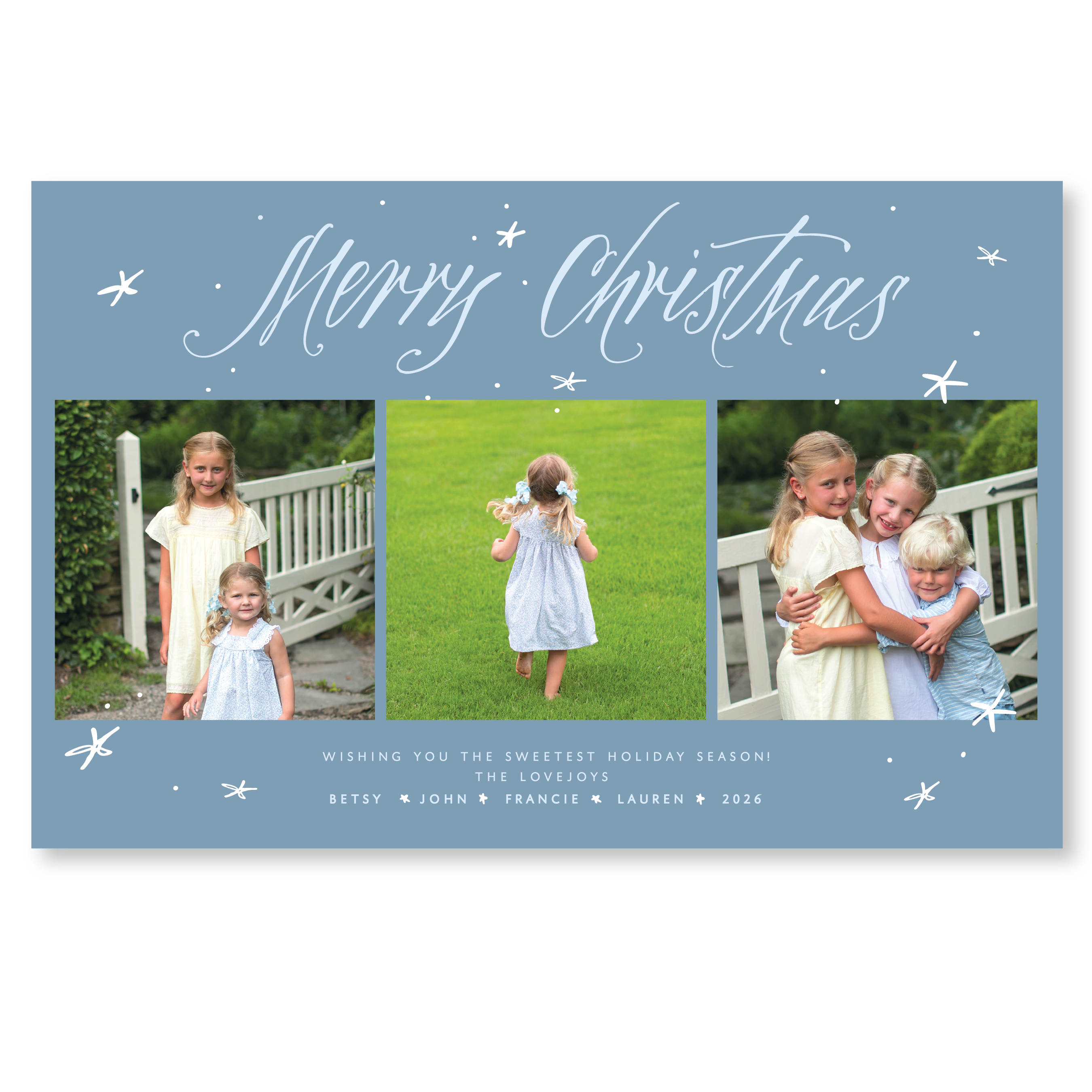 Berkeley Digital Photo Holiday Card, Extra Large