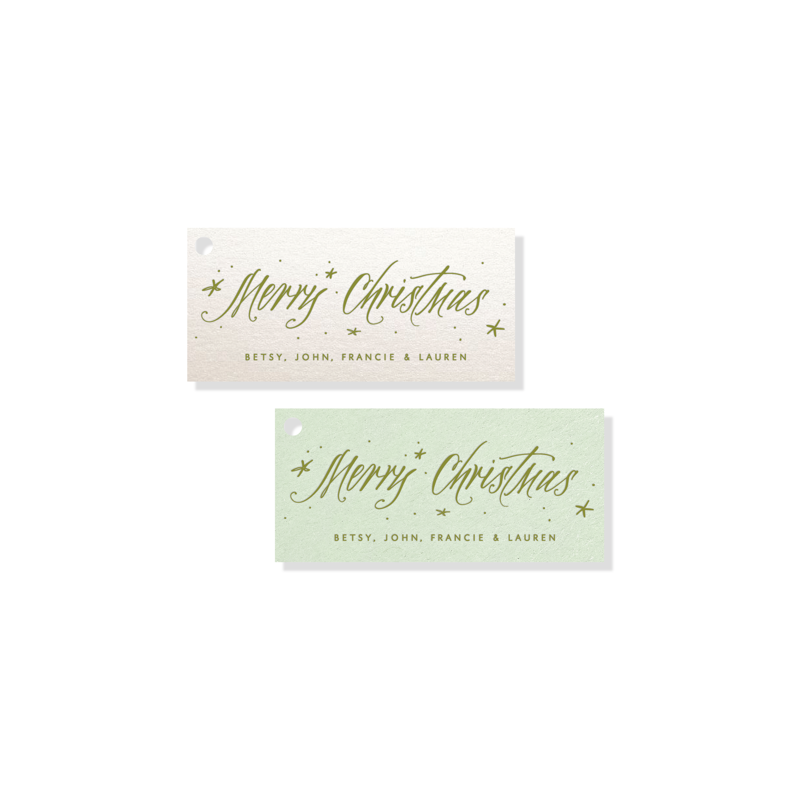 Berkeley Engraved Holiday Tag