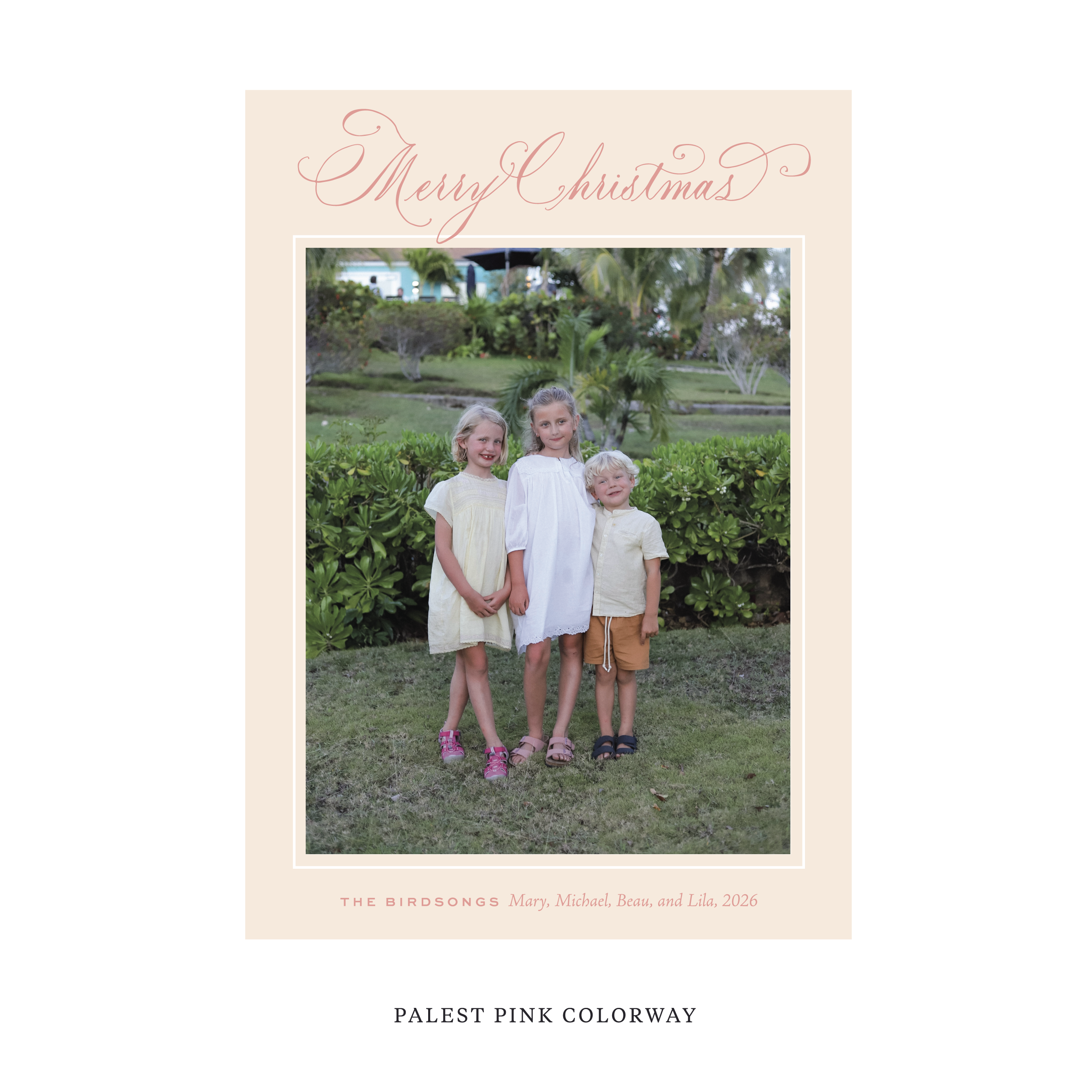 Middleton Classic Flat Print Holiday Card, Large II