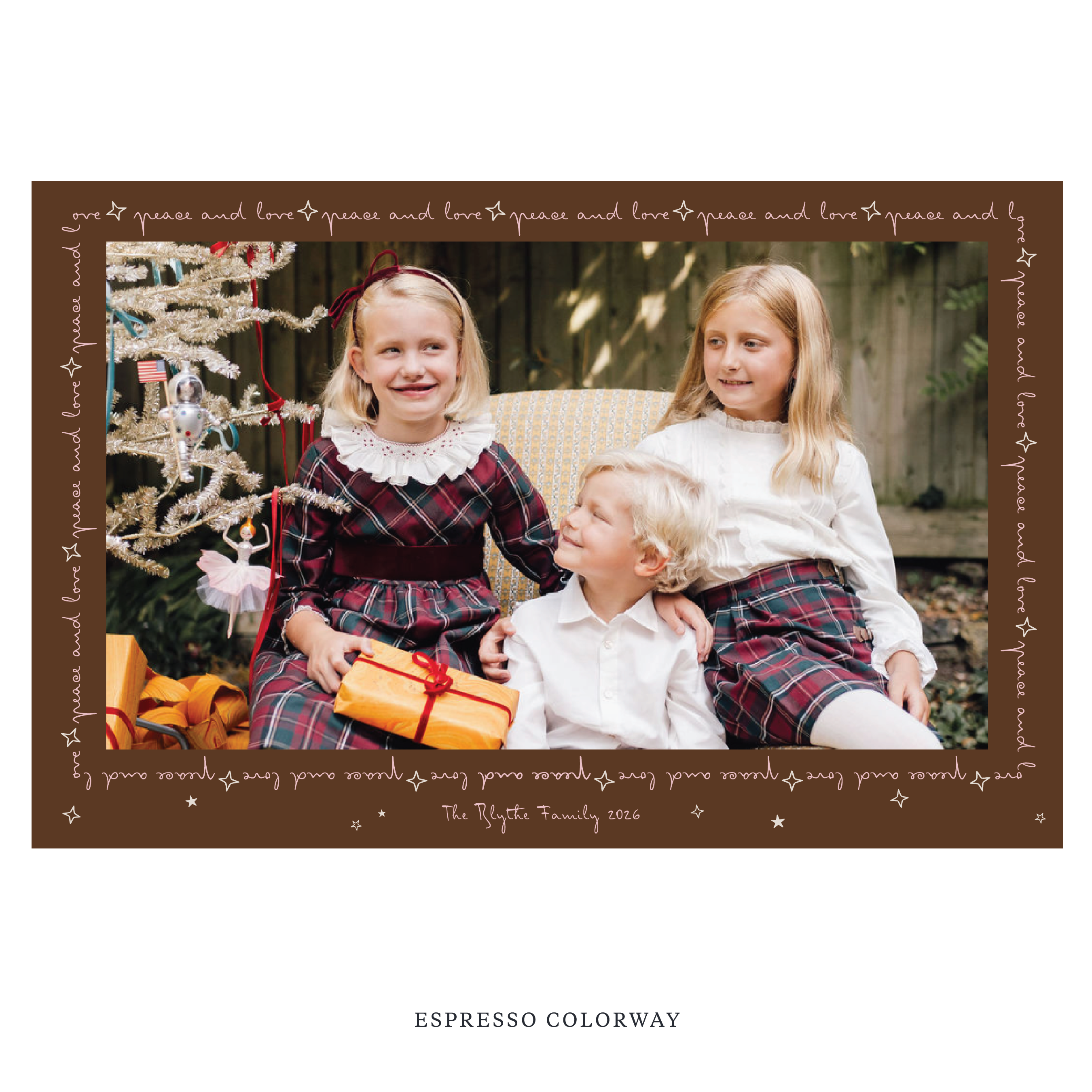 Blythe Digital Photo Holiday Card, Extra Large