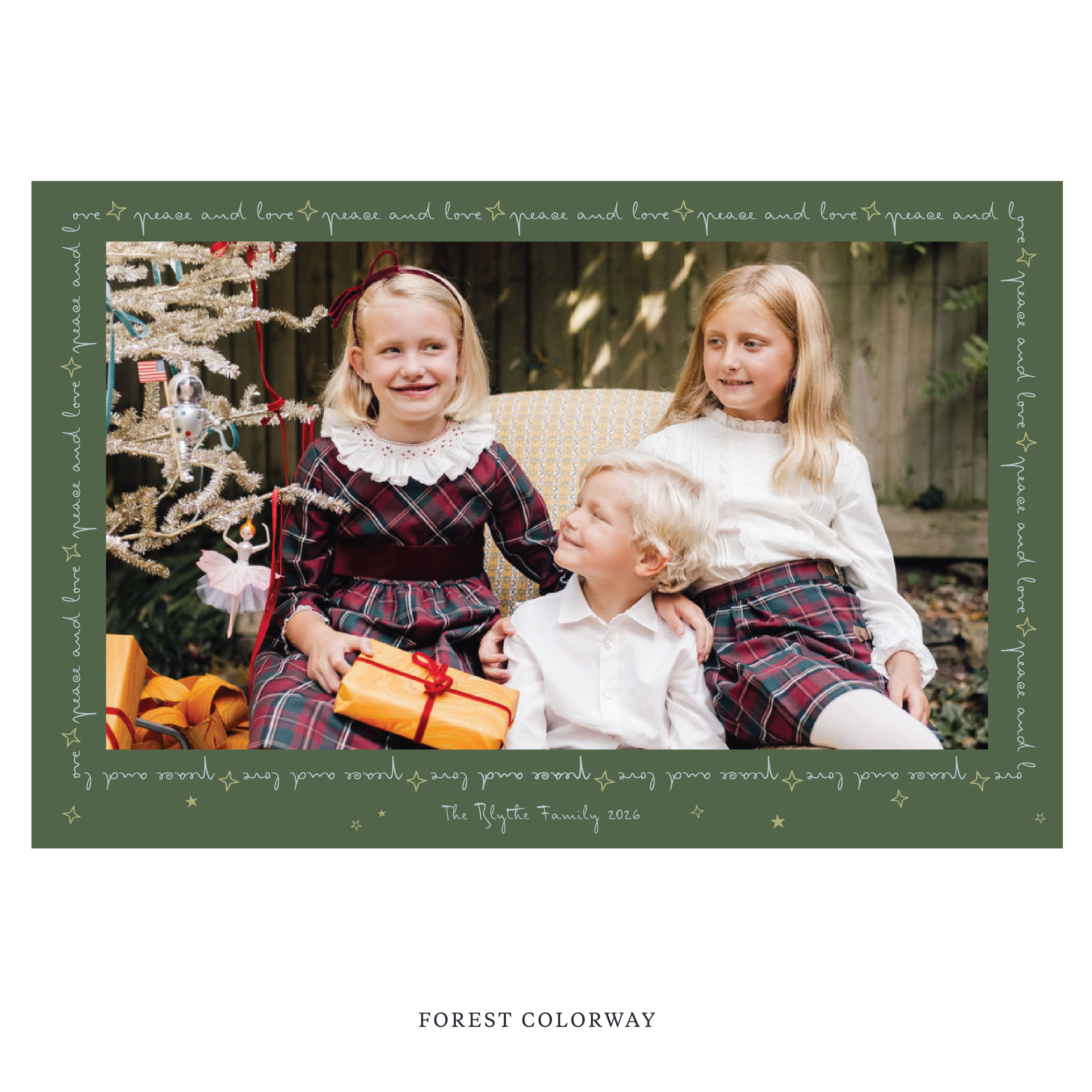 Blythe Digital Photo Holiday Card, Extra Large