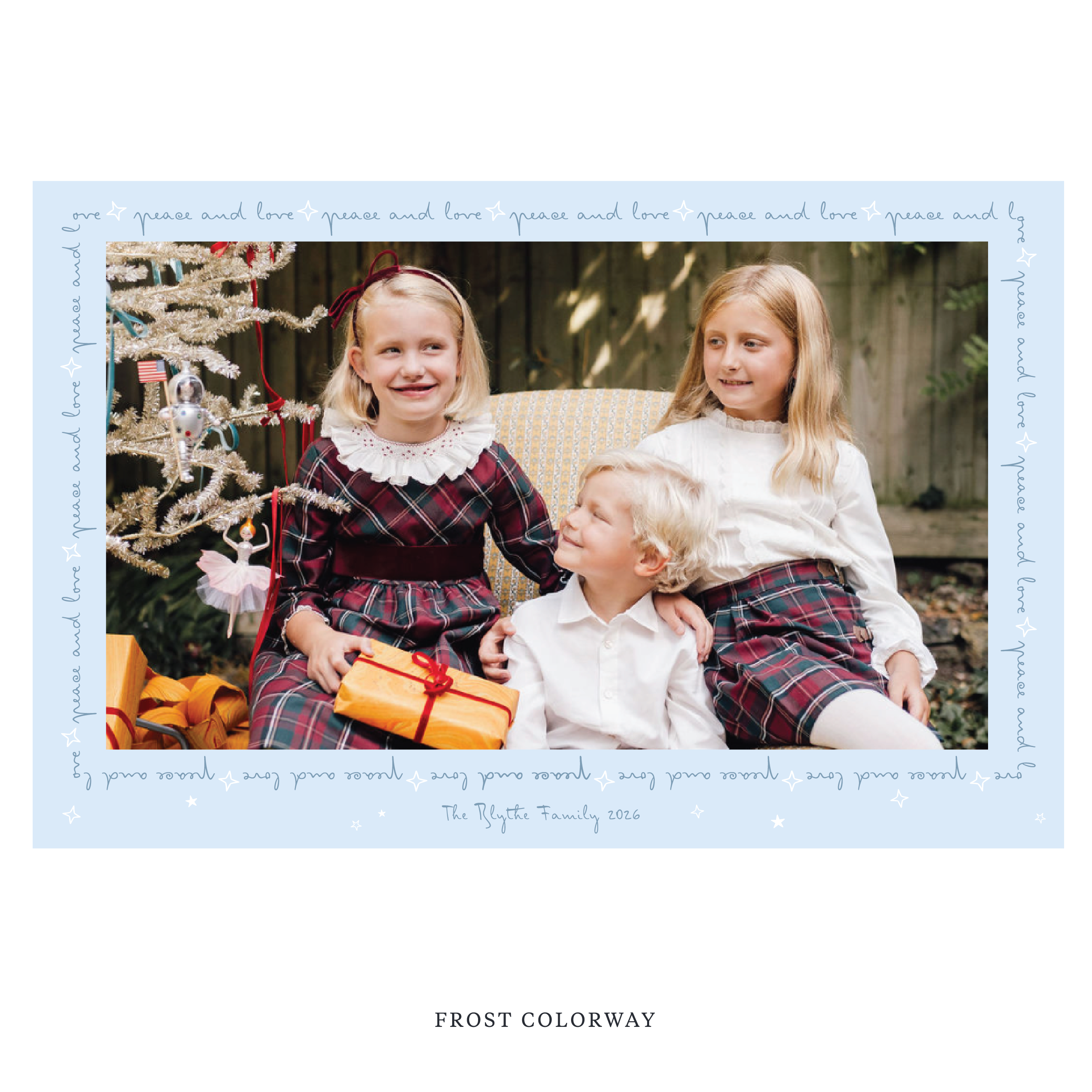 Blythe Digital Photo Holiday Card, Extra Large