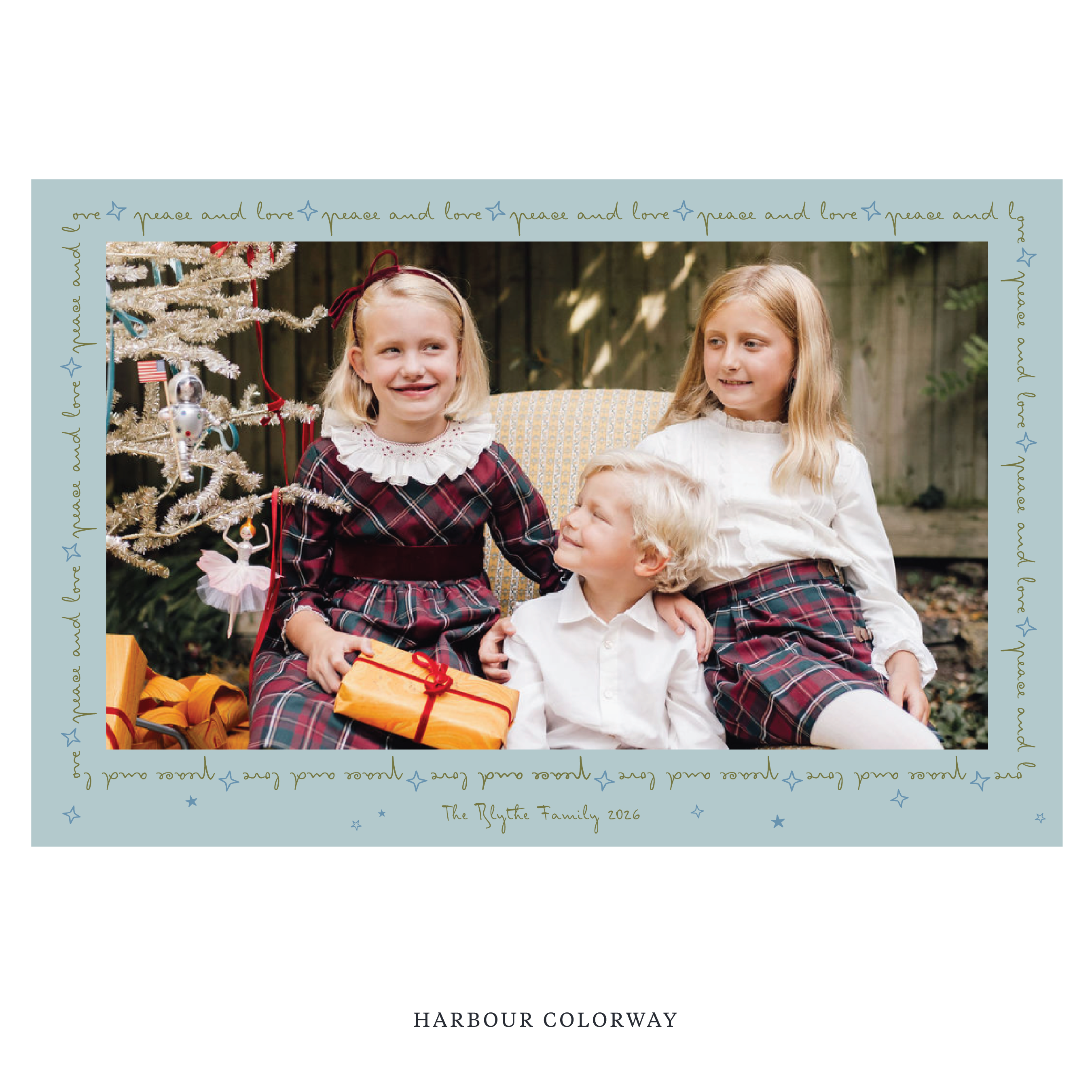 Blythe Digital Photo Holiday Card, Extra Large