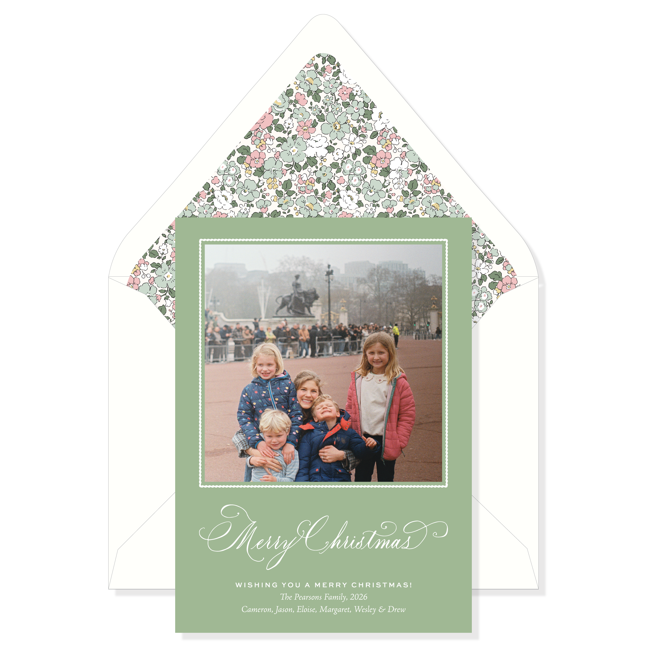 Bramblewick Garden Classic Printed Holiday Card