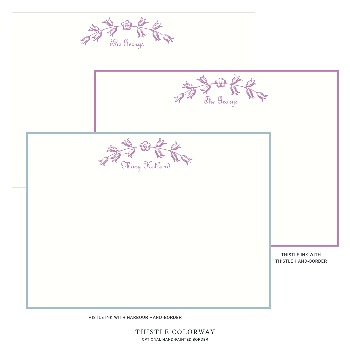 Campbell Motif Notecard