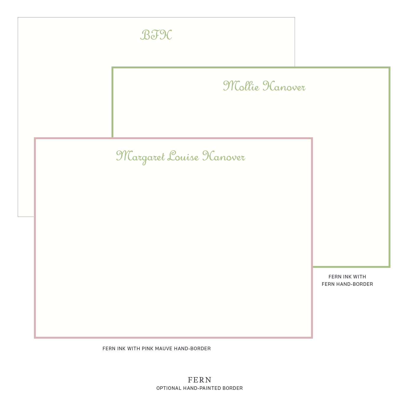 Campbell Laid Paper Notecard
