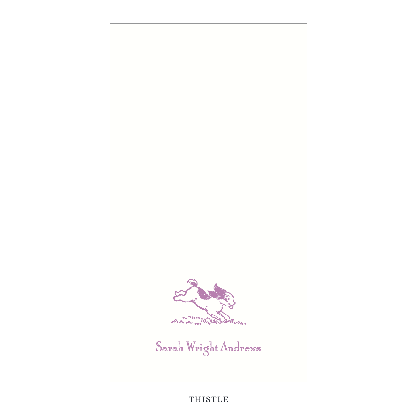 Cambridge Motif Dinner Napkin