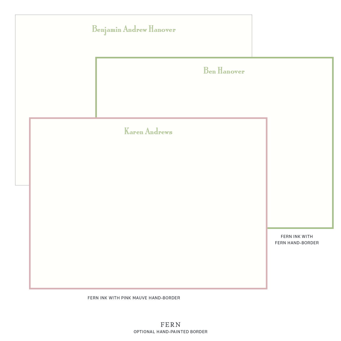 Cambridge Laid Paper Notecard
