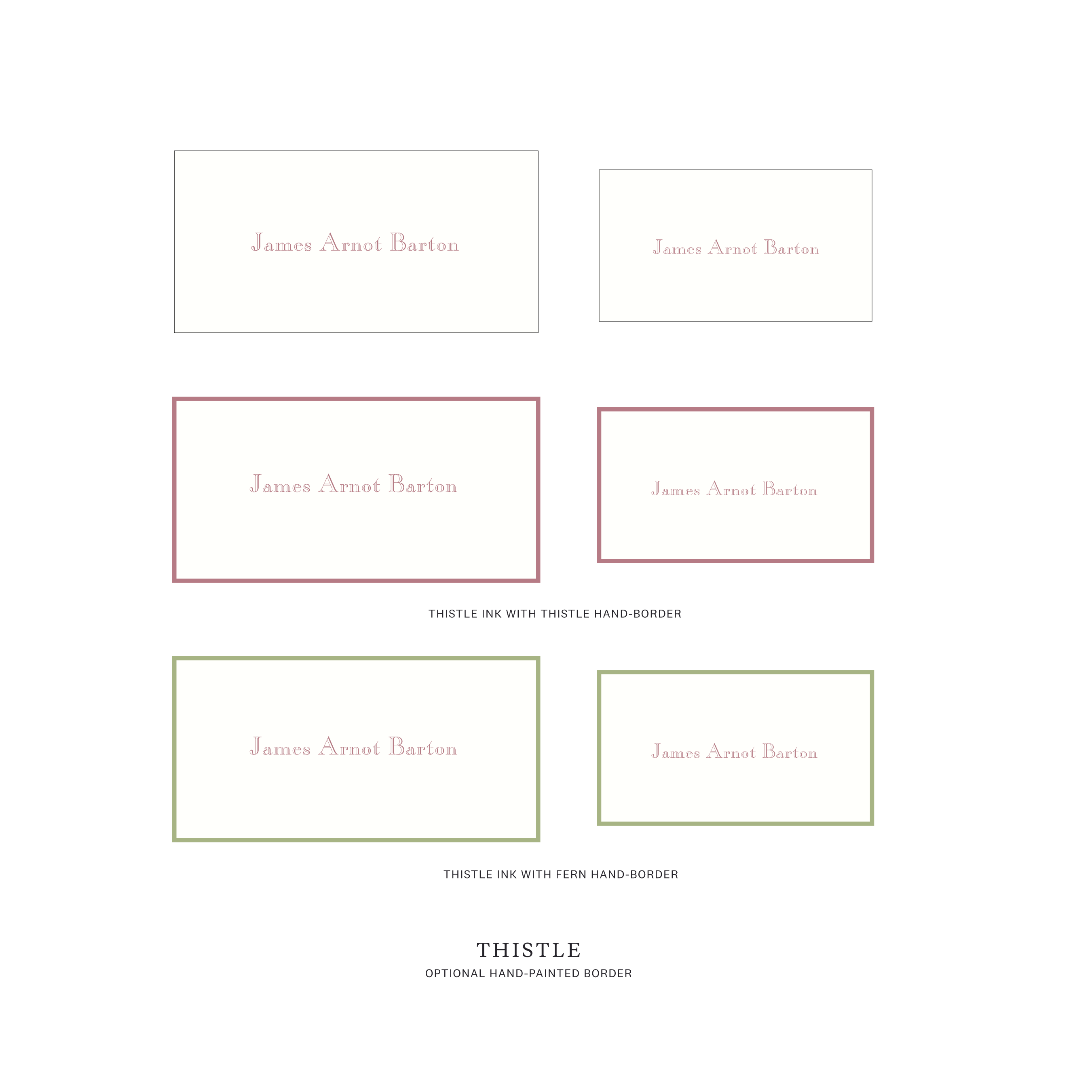 Camden Laid Paper Gift Enclosures
