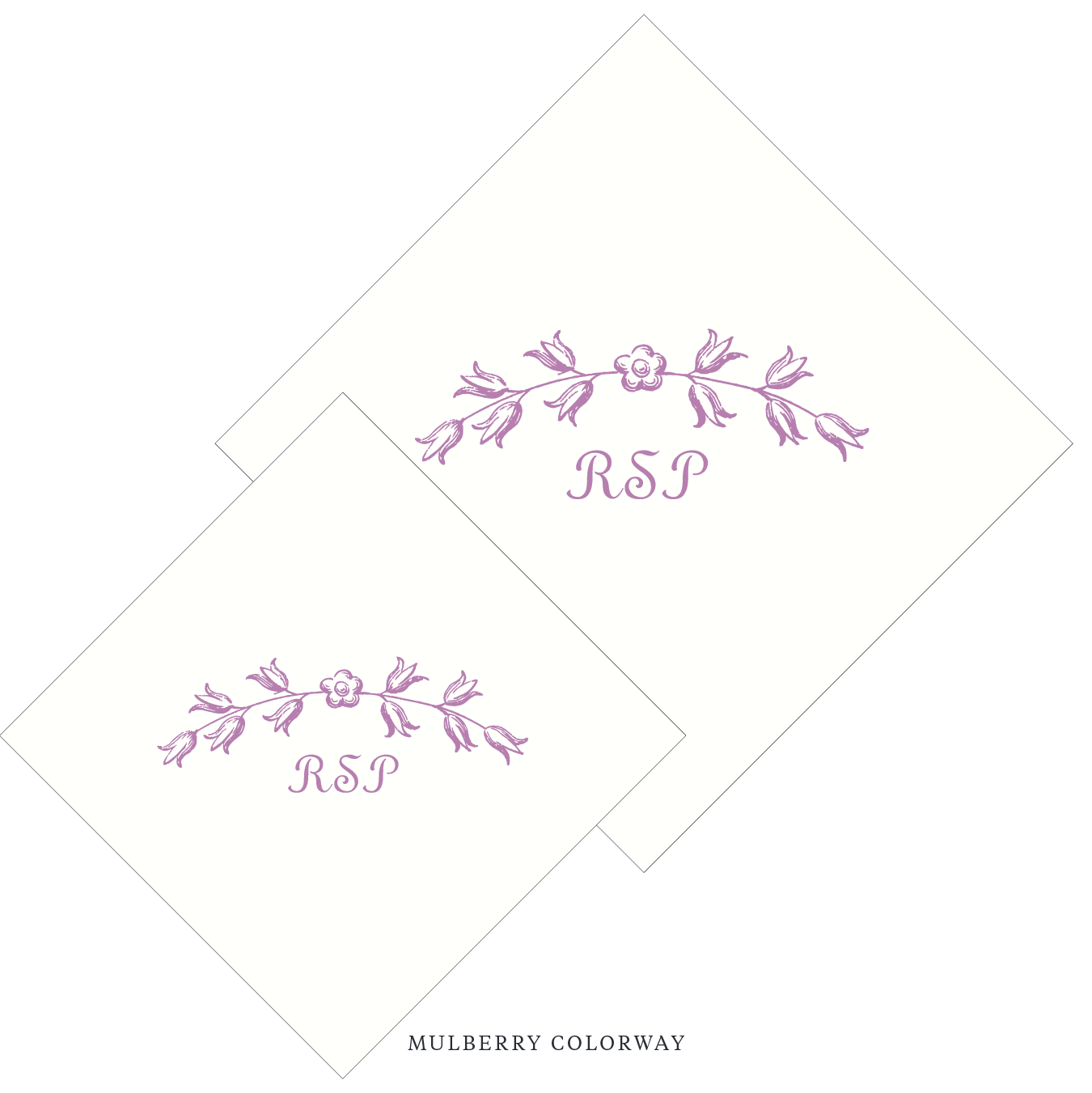 Campbell Motif Cocktail Napkin